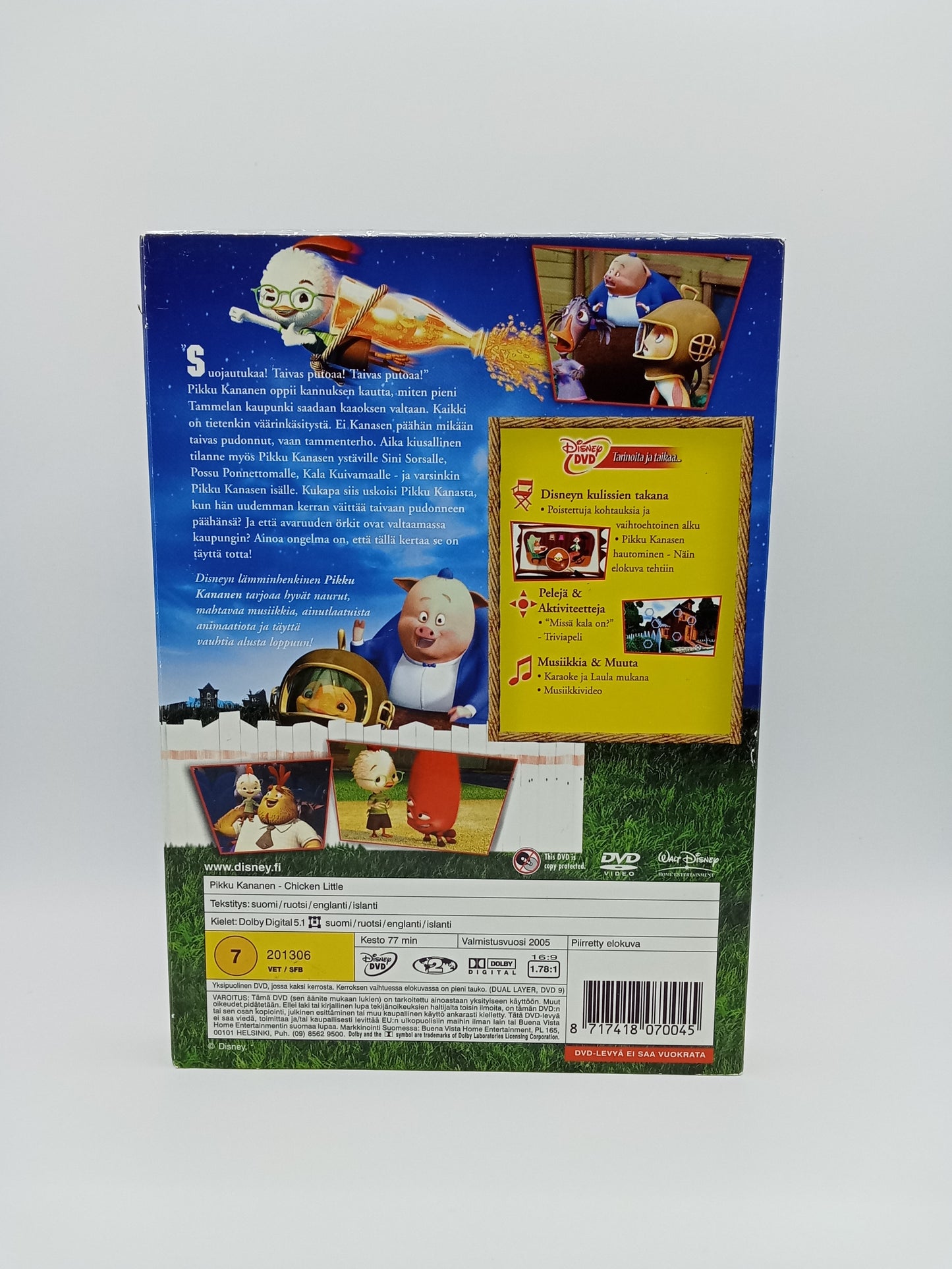 Walt Disney - Pikku Kananen (Alkuperäisissä muoveissa)