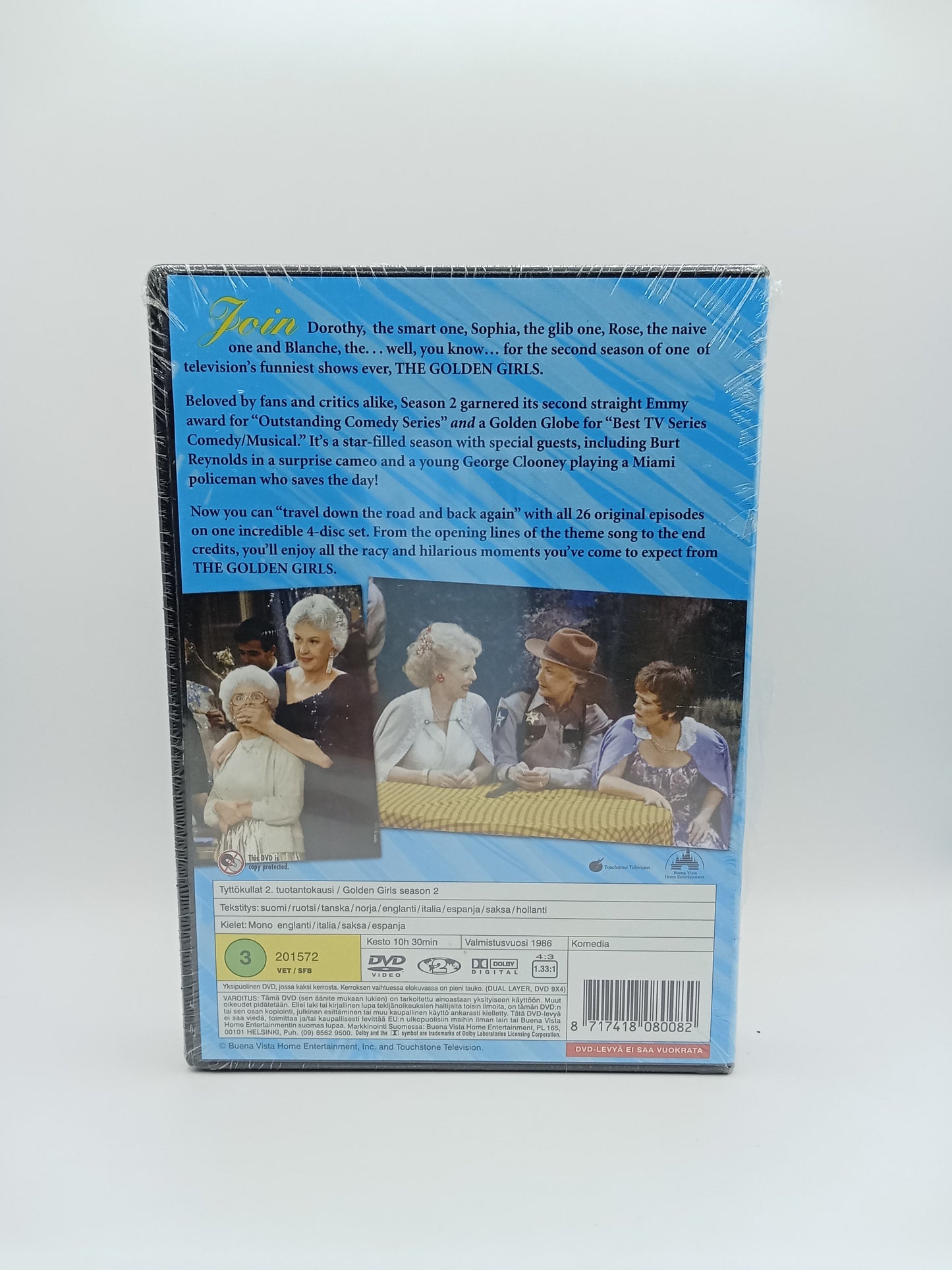 The Golden Girls - Kausi 2 (Alkuperäisissä muoveissa)