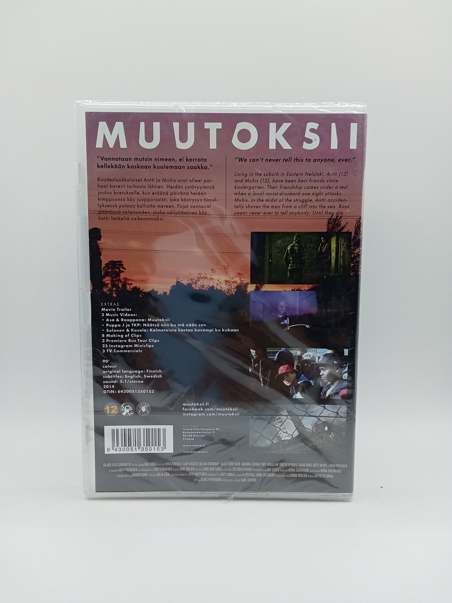 Muutoksii (Alkuperäisissä muoveissa)