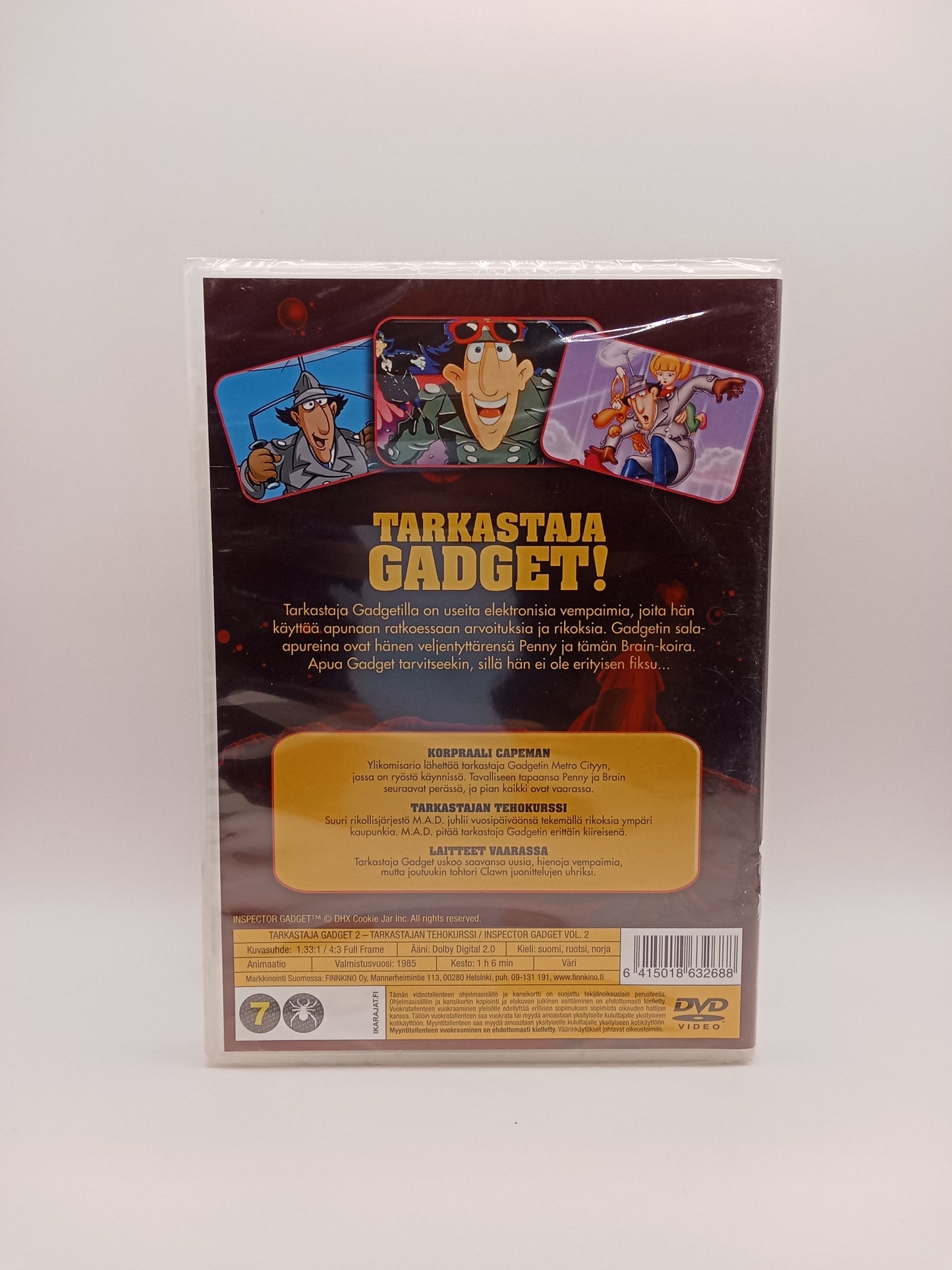 Tarkastaja Gadget - Tarkastajan tehokurssi 2 (Alkuperäisissä muoveissa)