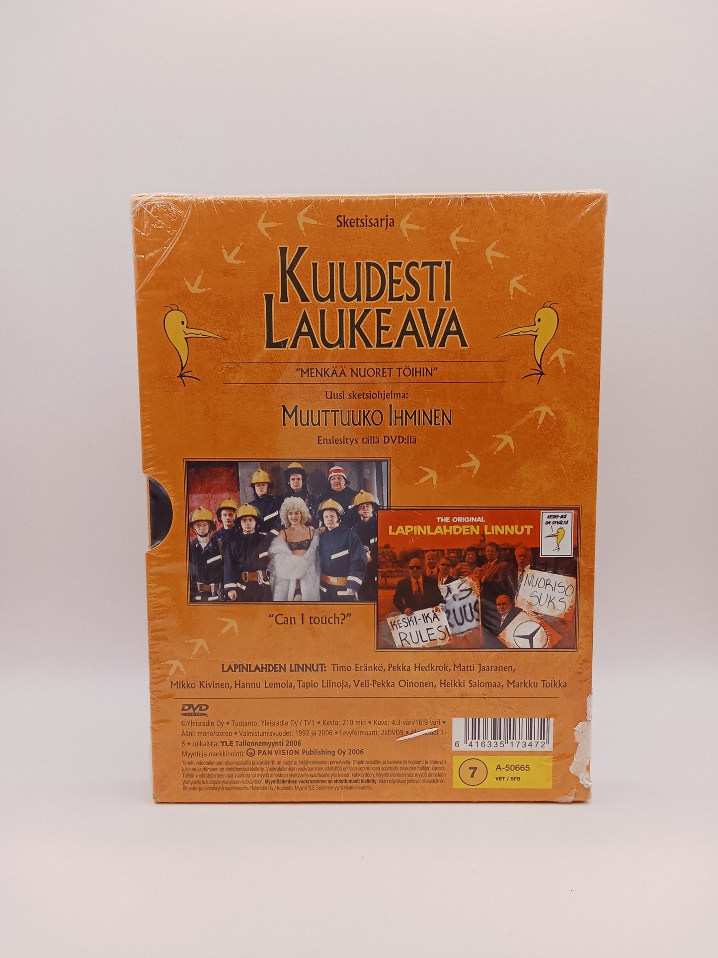 Lapinlahden linnut - Kuudesti laukeava & Muuttuuko ihminen (Alkuperäisissä muoveissa)