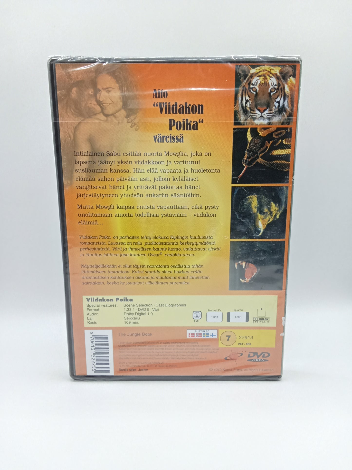 Viidakon Poika - Alkuperäinen versio (Alkuperäisissä muoveissa)