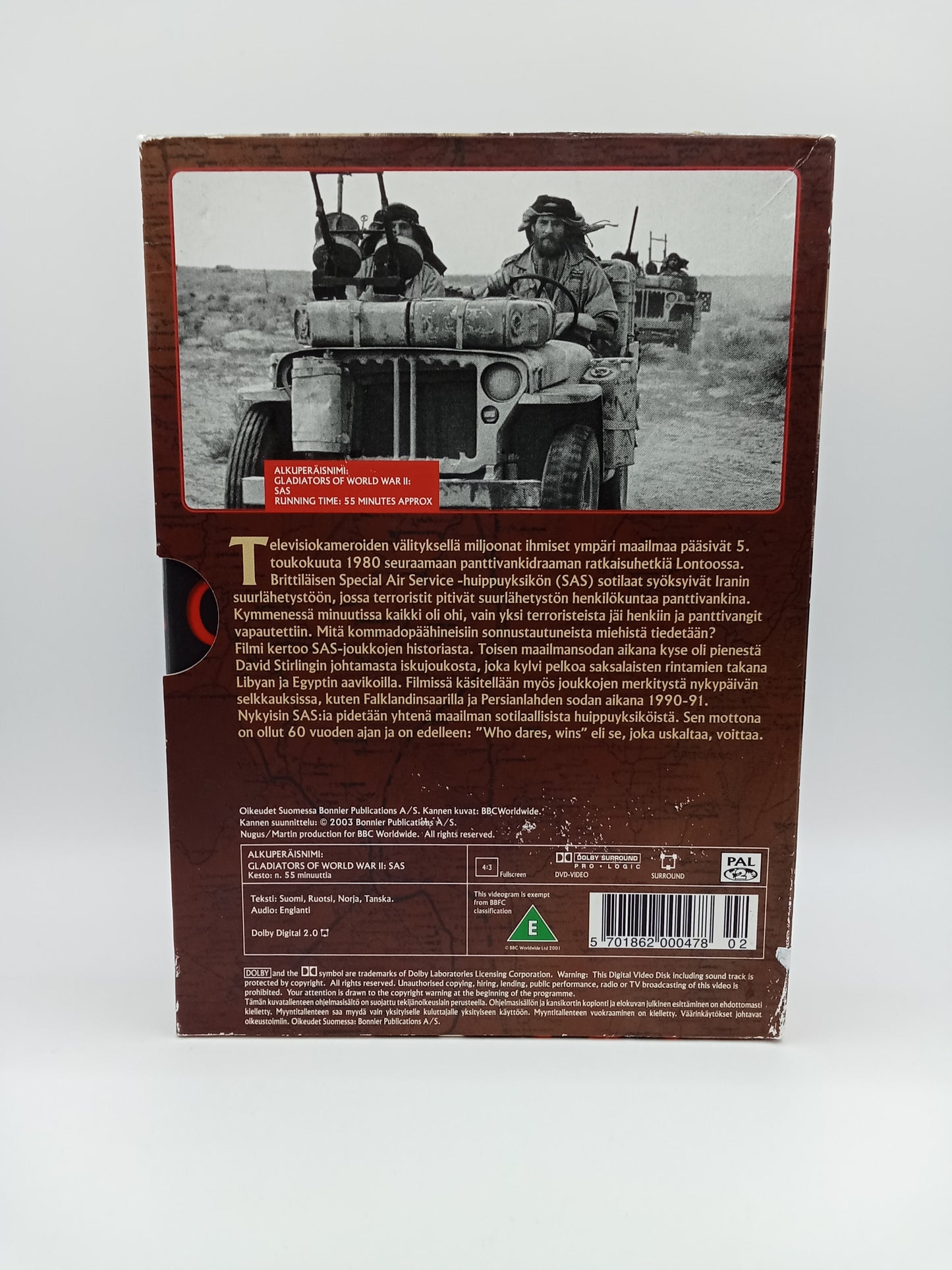 Sota ja sotilaat - SAS-erikoisjoukot 2/13 (Second Hand)