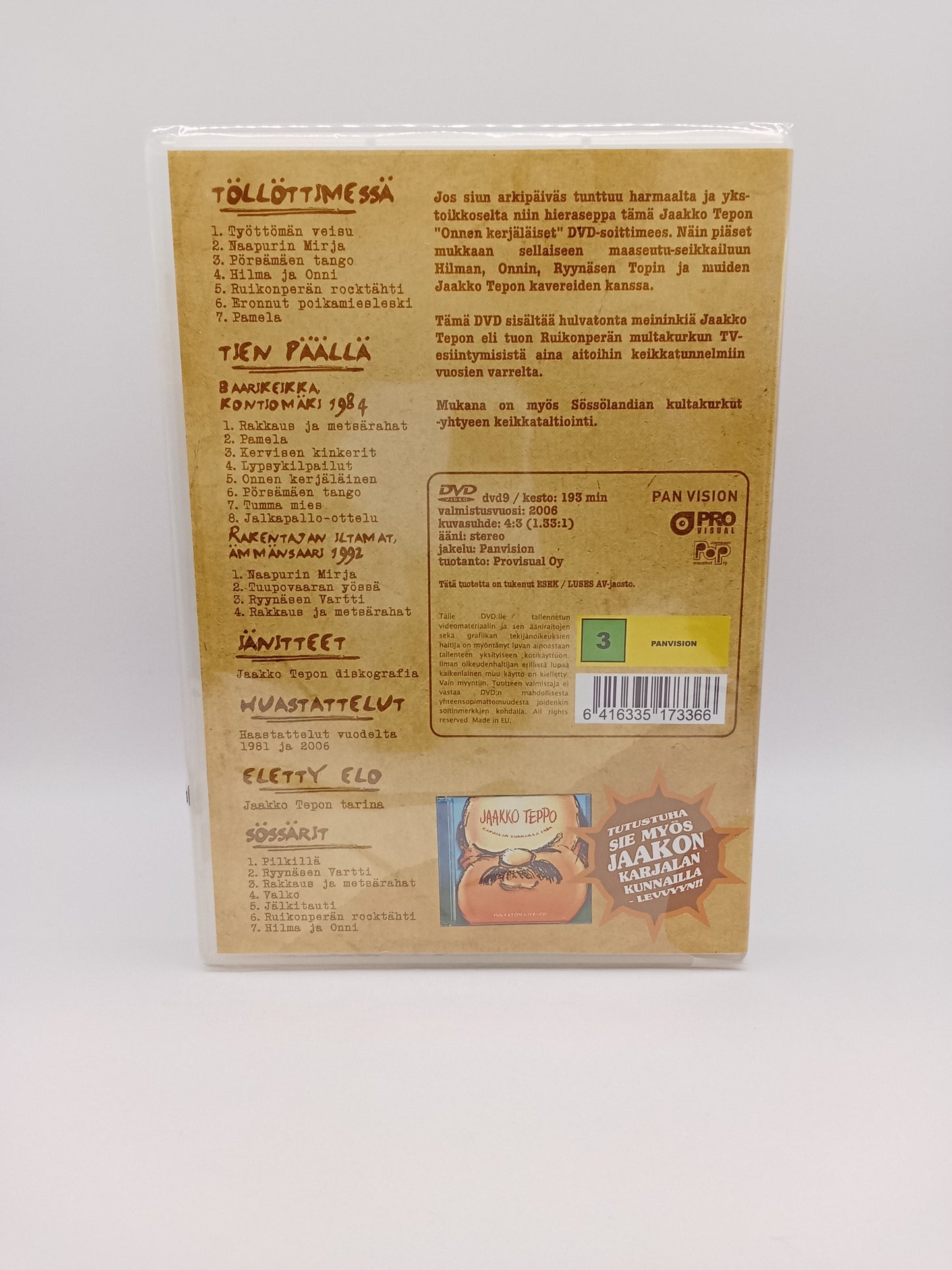 Jaakko Teppo - Onnen kerjäläiset (Alkuperäisissä muoveissa)