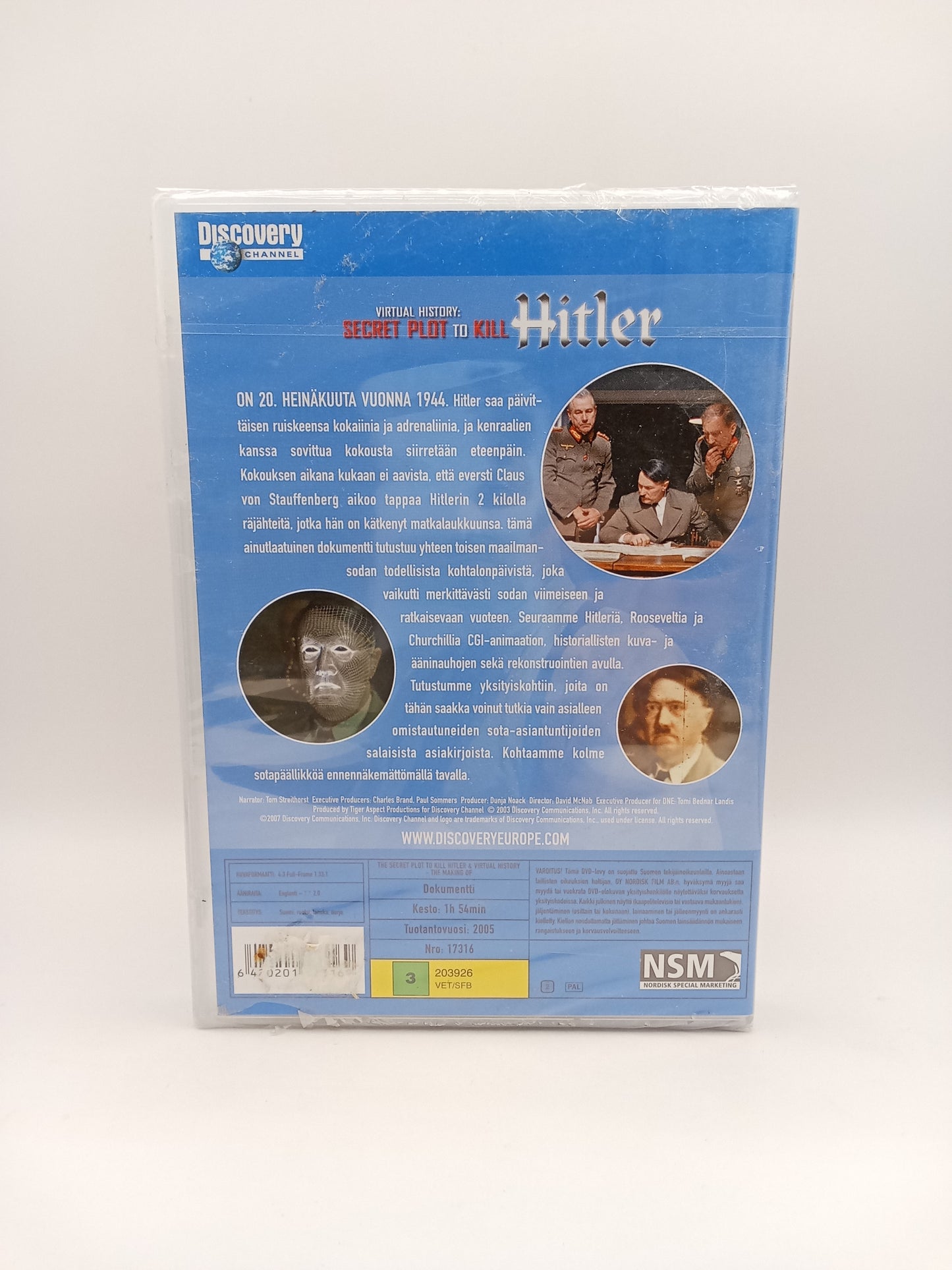 Virtual History: Secret plot to Kill - Hitler (Alkuperäisissä muoveissa)