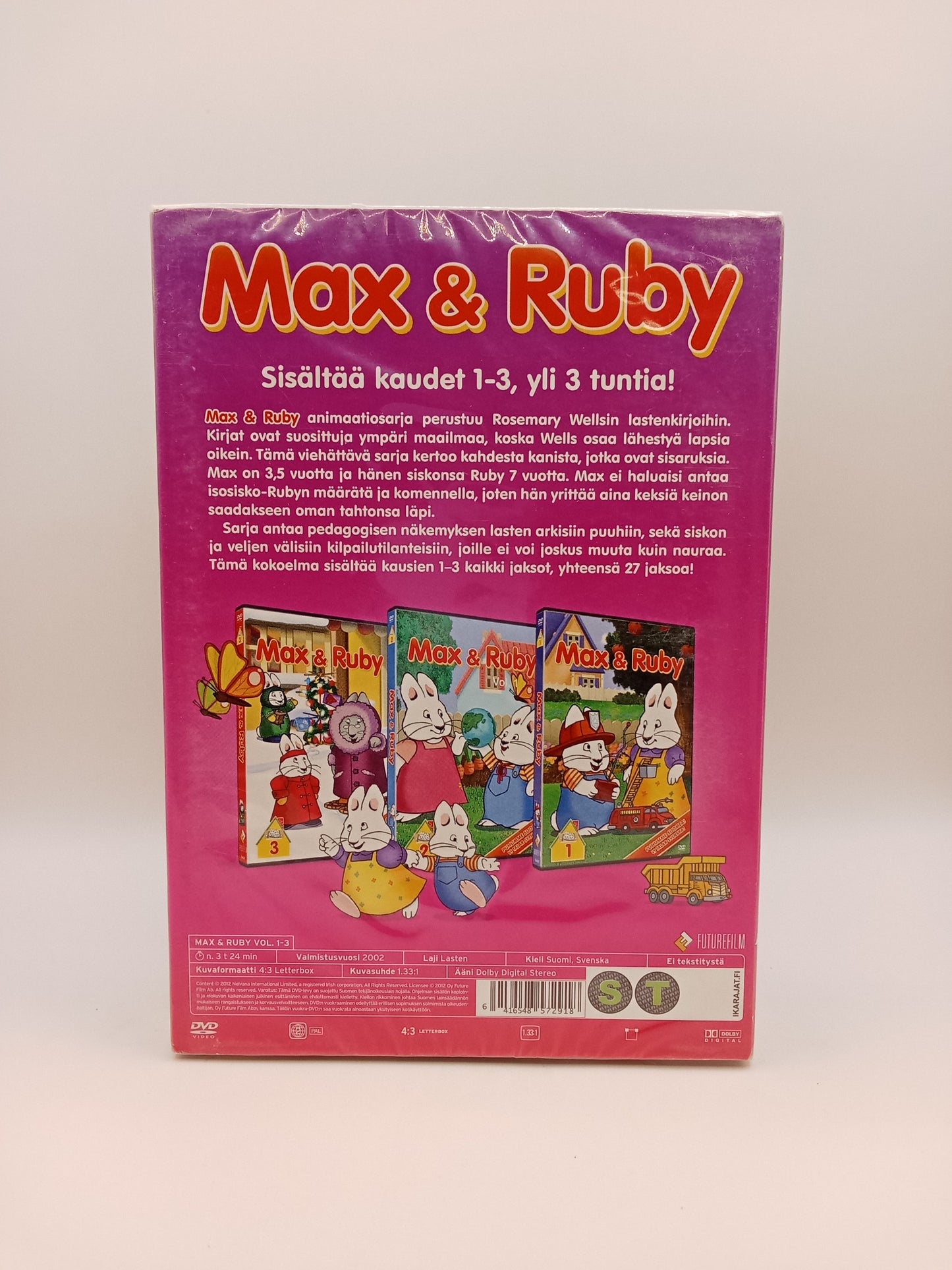 Max & Ruby - Kaudet 1-3 (Alkuperäisissä muoveissa)