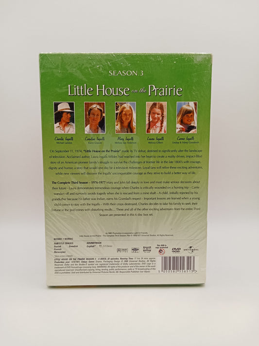 Little House on the Praire - Pieni talo Preerialla - Kausi 3 (Alkuperäisissä muoveissa)