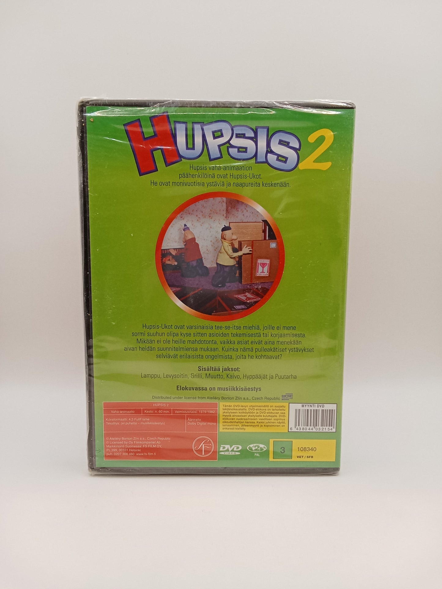Hupsis 2 (Alkuperäisissä muoveissa)