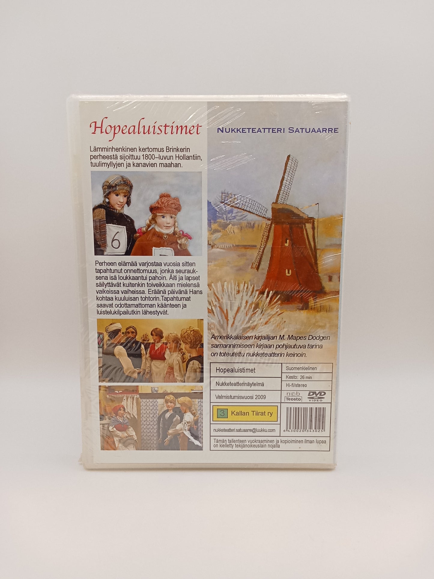 Hopealuistimet - Nukketeatteri Satuaarre (Alkuperäisissä muoveissa)
