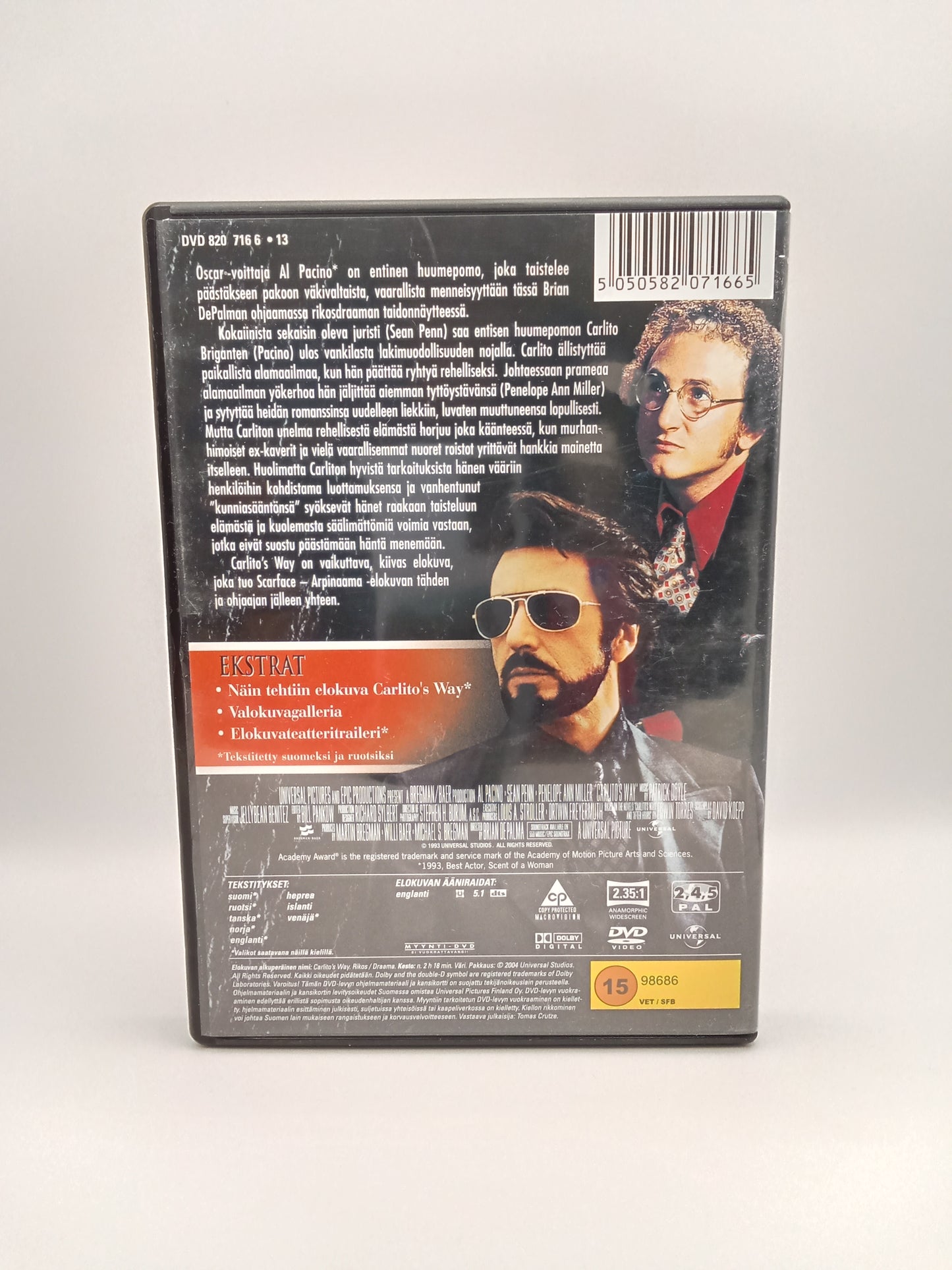 Pacino Carlito's Way (Second Hand)