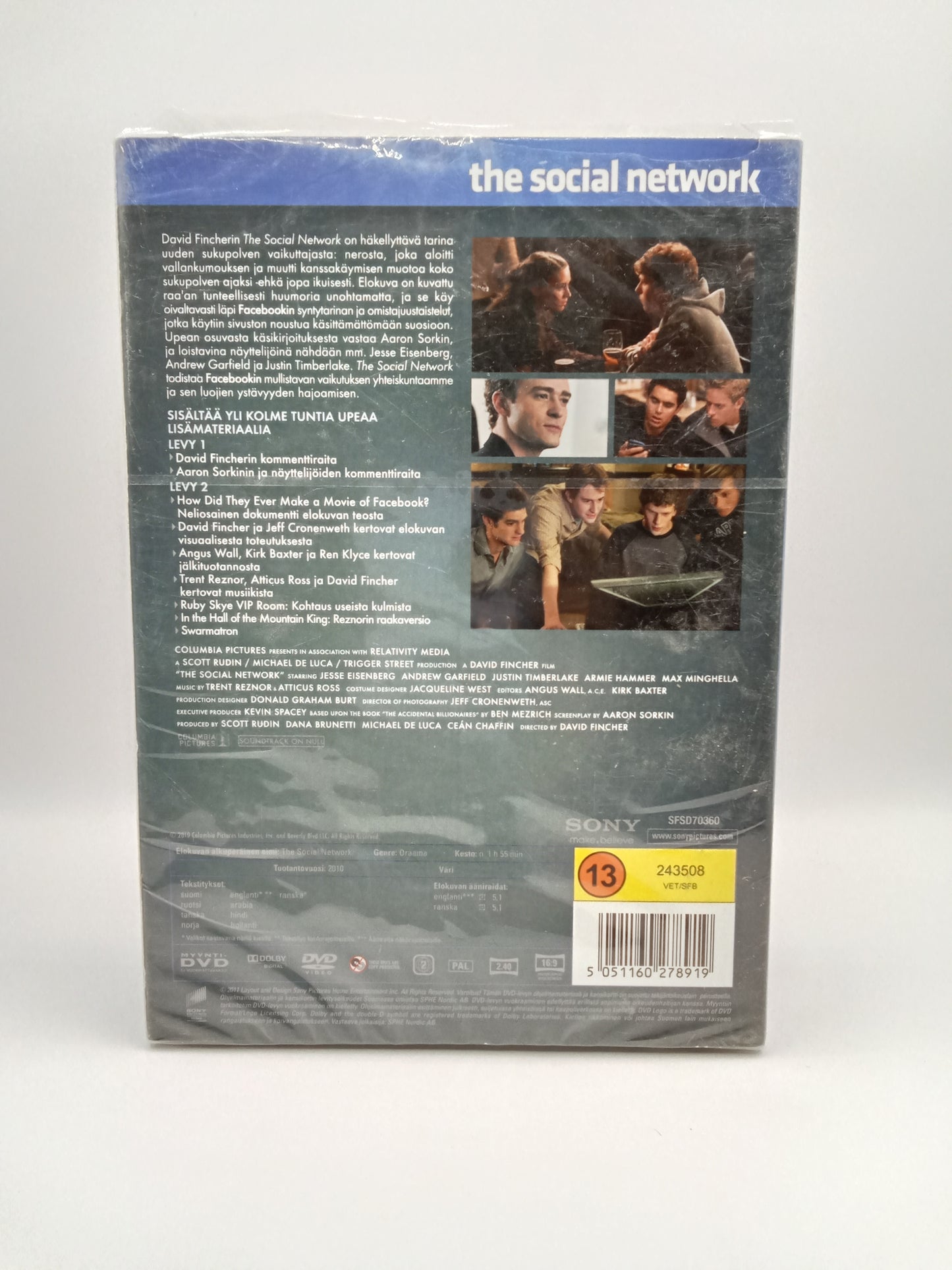 The Social Network (Alkuperäisissä muoveissa)