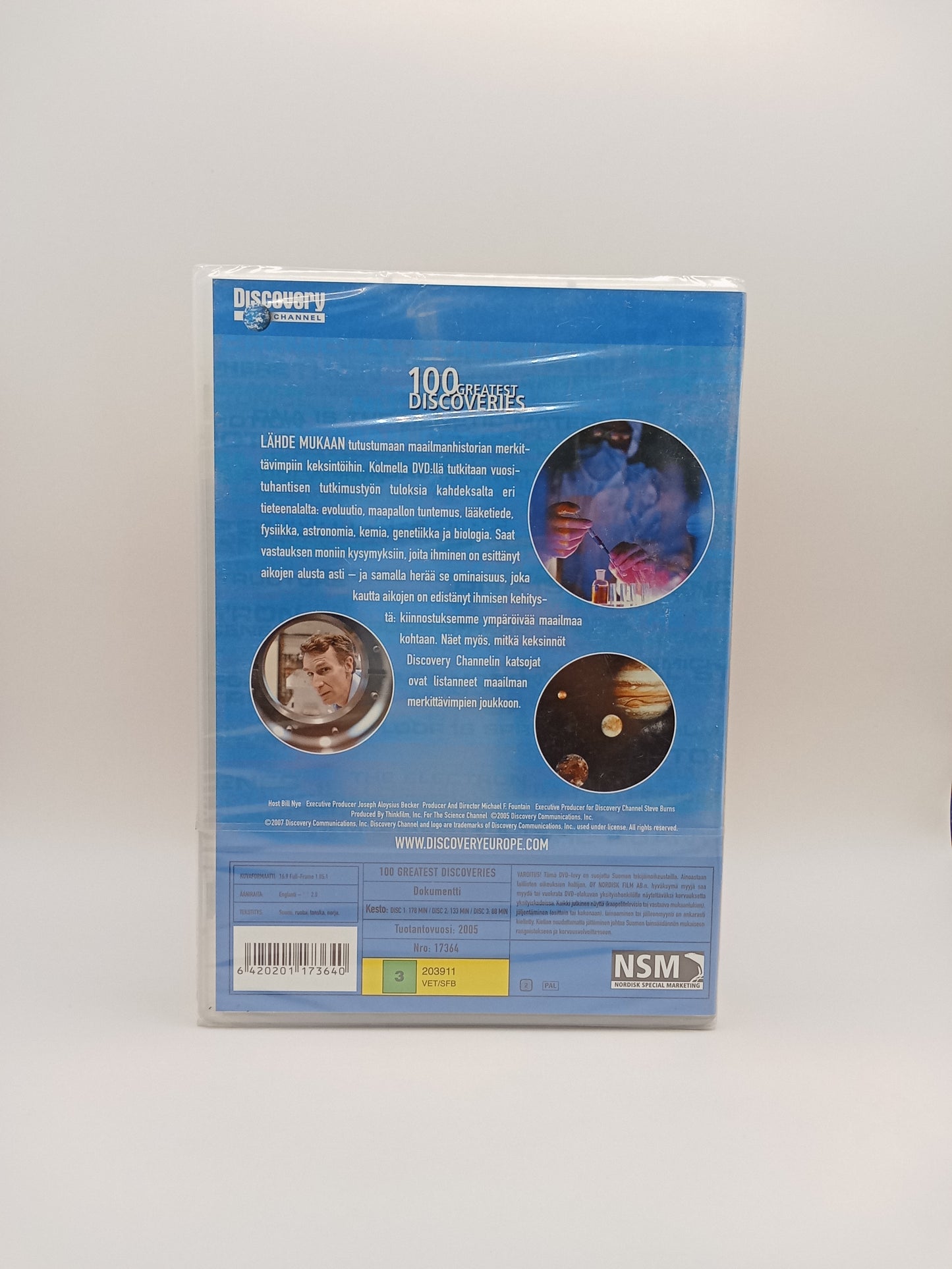 100 suurinta tieteellistä löytöä / 100 Greatest Discoveries (Alkuperäisissä muoveissa)