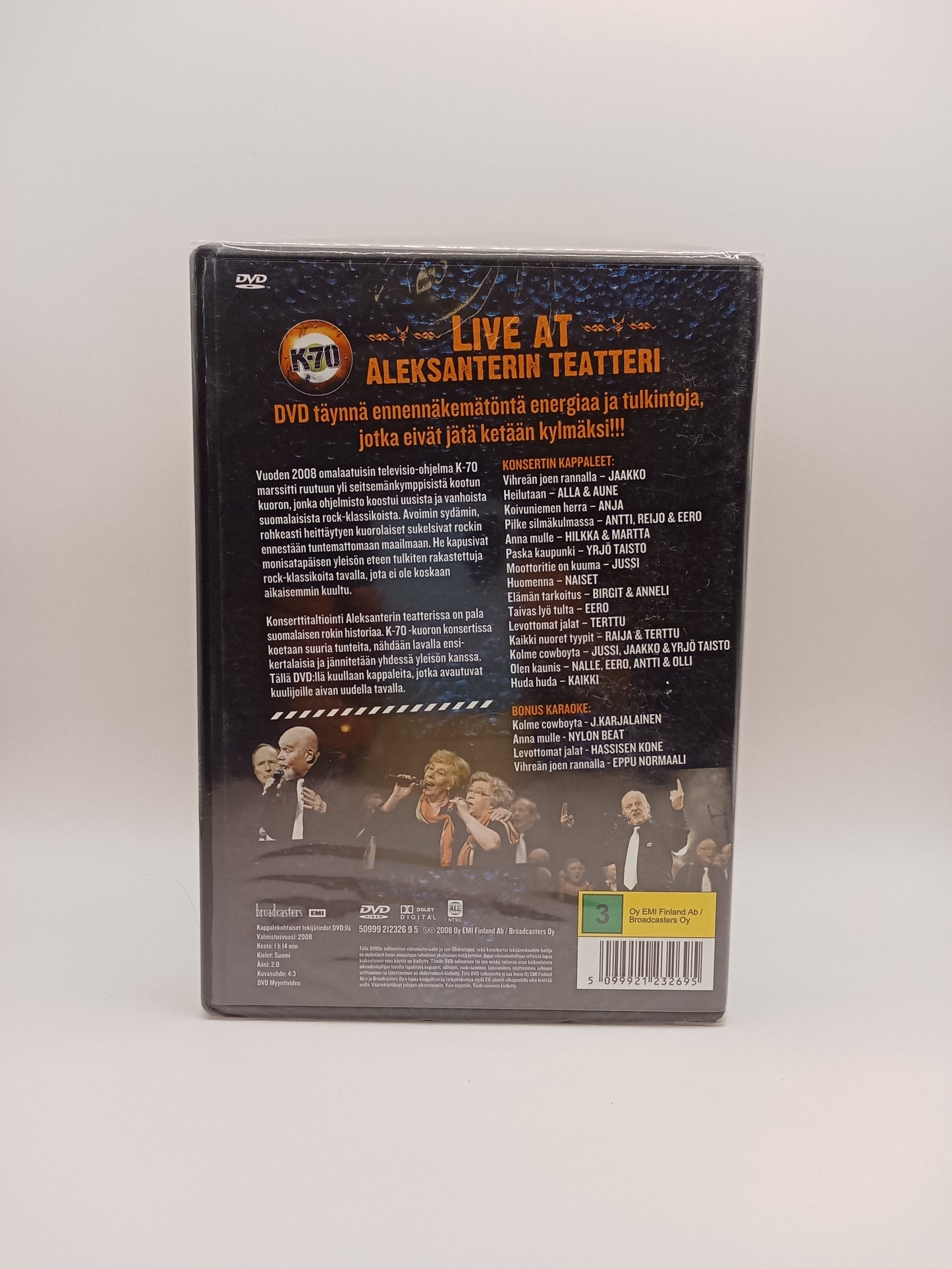 K-70: Live at Aleksanterin teatteri / K-70 (Alkuperäisissä muoveissa)