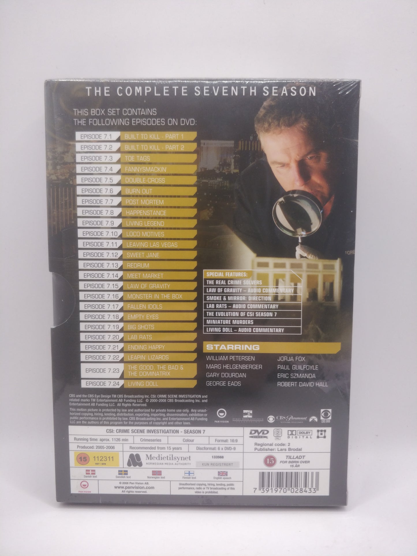 CSI - Crime Scene Investigation - Season 7 (In Original Plastics)