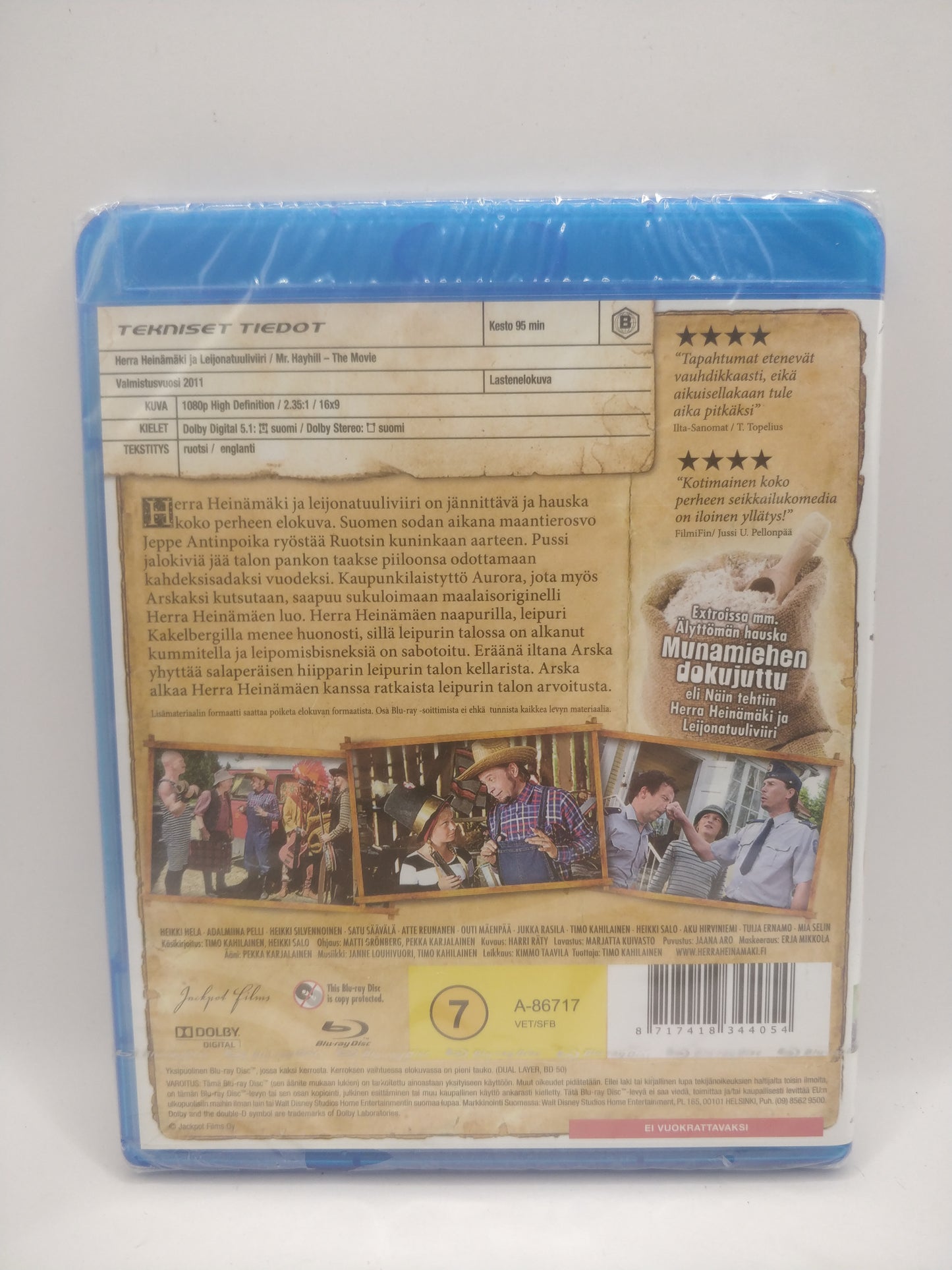 Herra Heinämäki ja Leijonatuuliviiri (Alkuperäisissä muoveissa)