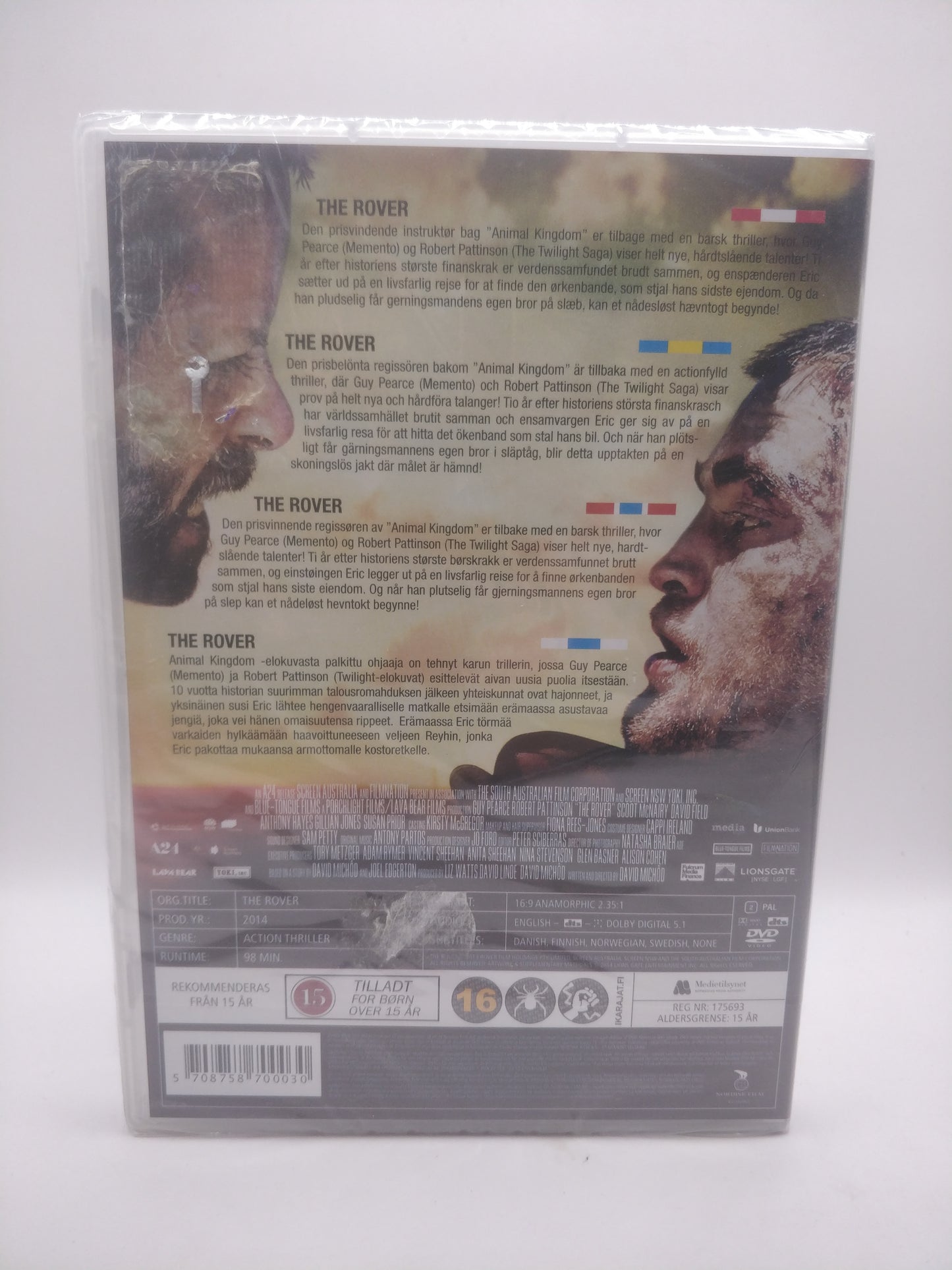 The Rover (Alkuperäisissä muoveissa)