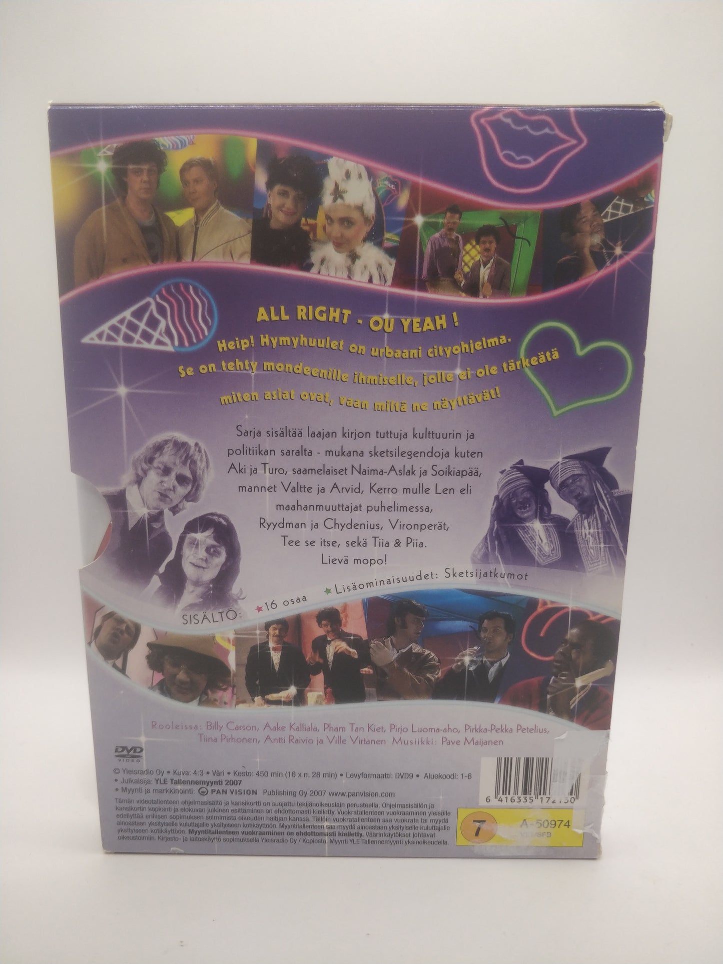 Hymyhuulet - 16-Osainen Sketsisarja 1988 (Second Hand)