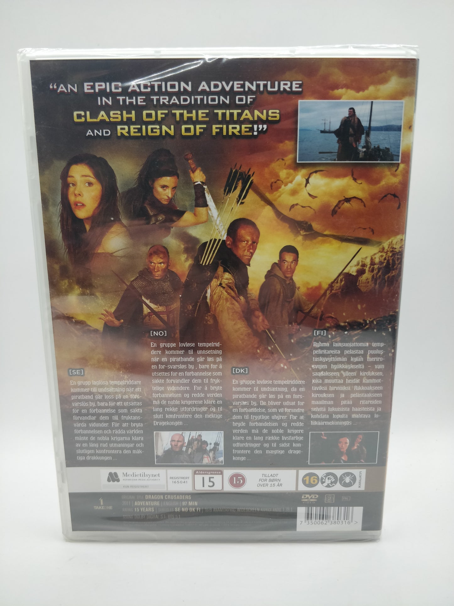 Dragon Crusaders (Alkuperäisissä muoveissa)