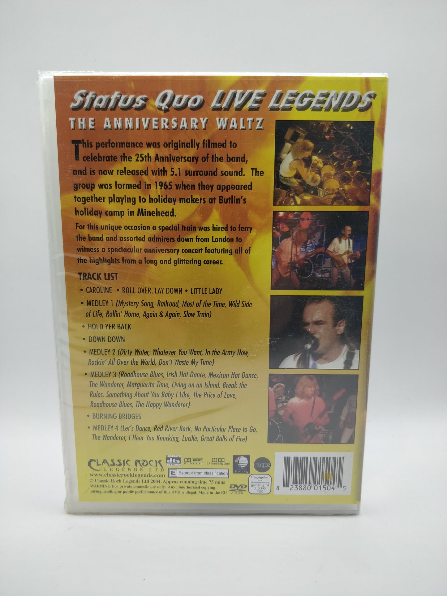 Status Quo – Live Legends (Original Plastics)
