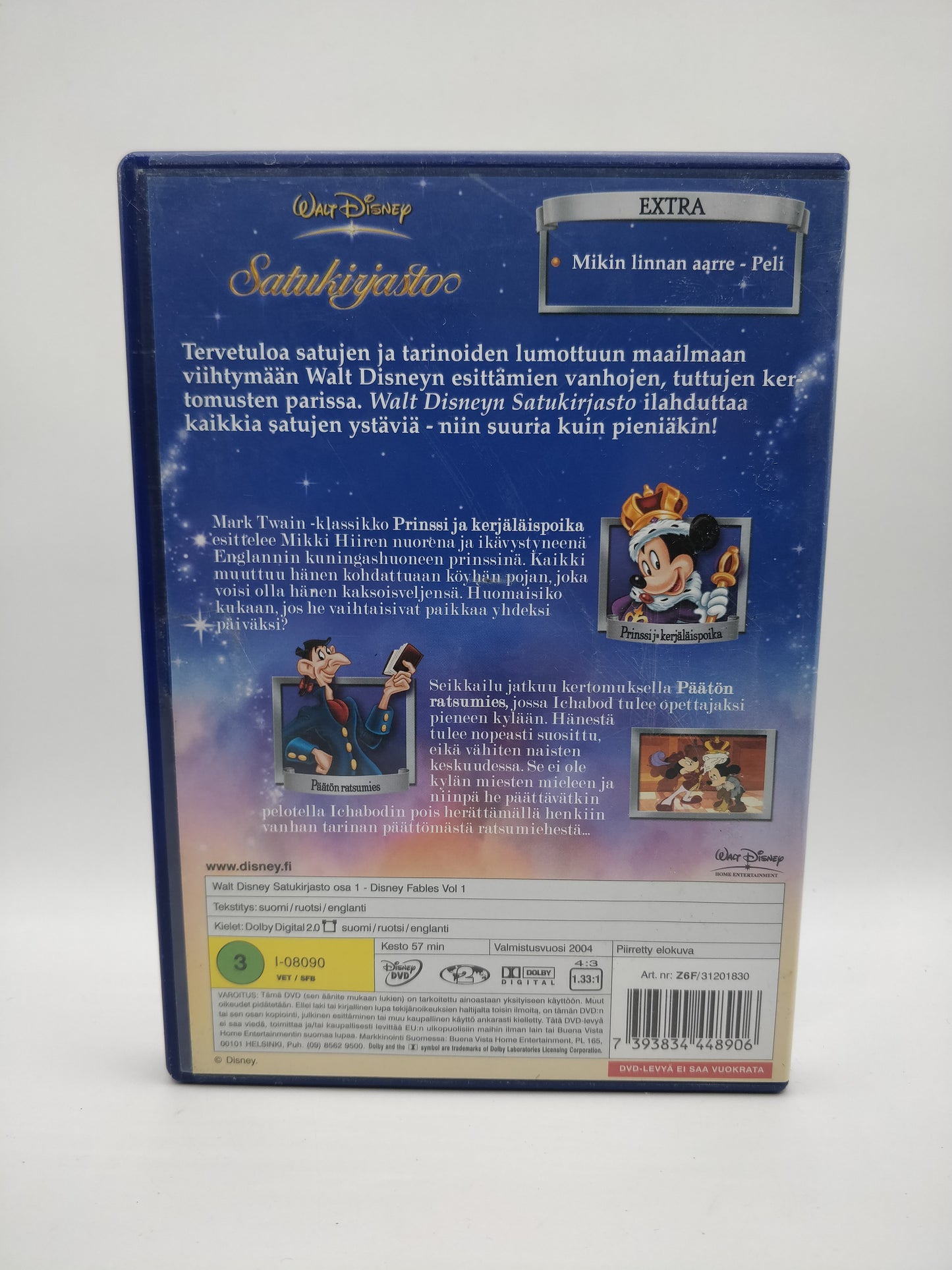 Fairy Tale Library - Part 1. The Headless Horseman – The Prince and the Pauper Boy (Second Hand)