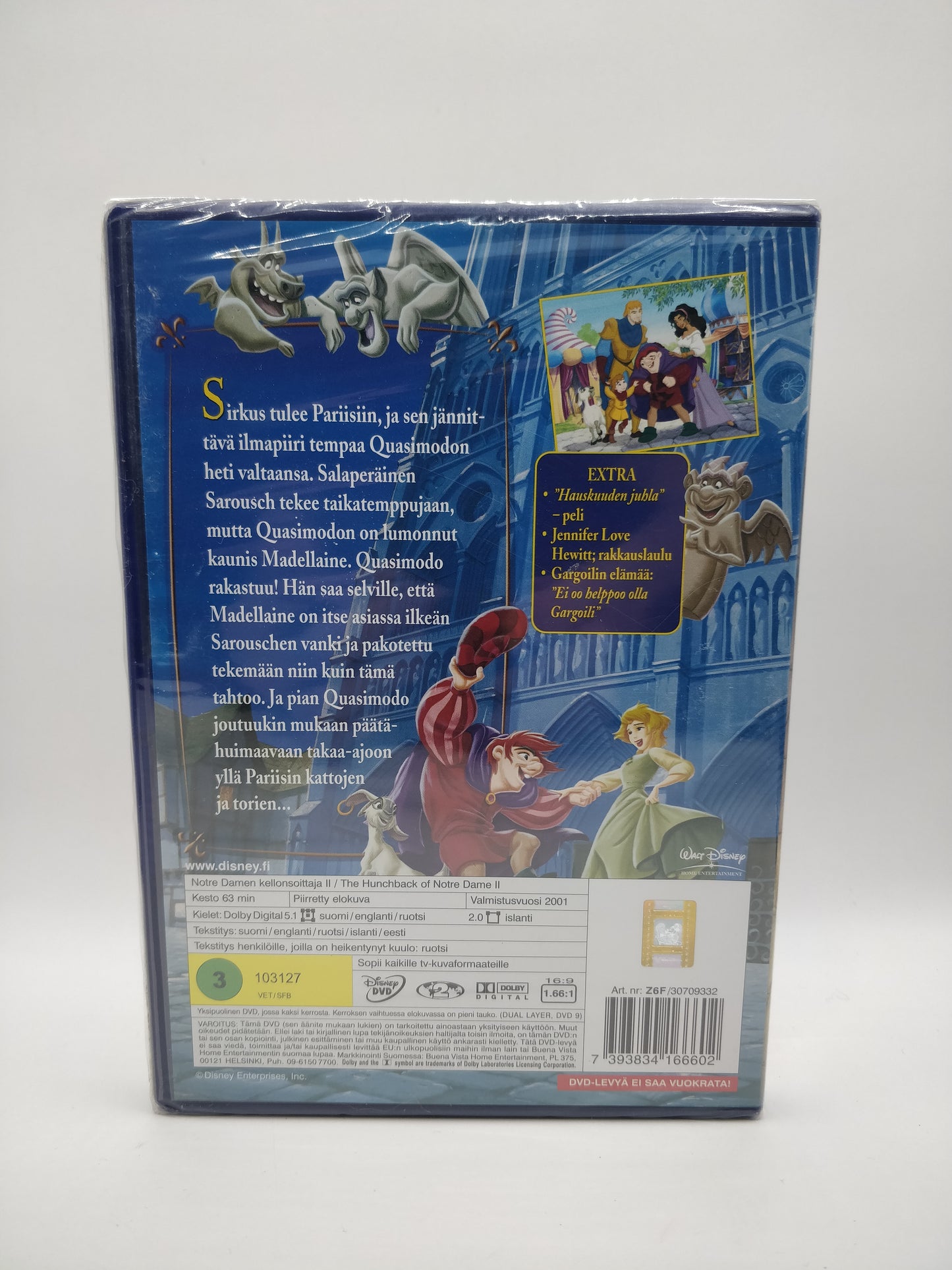 Walt Disney - Notre Damen kellonsoittaja 2 (Alkuperäisissä muoveissa)