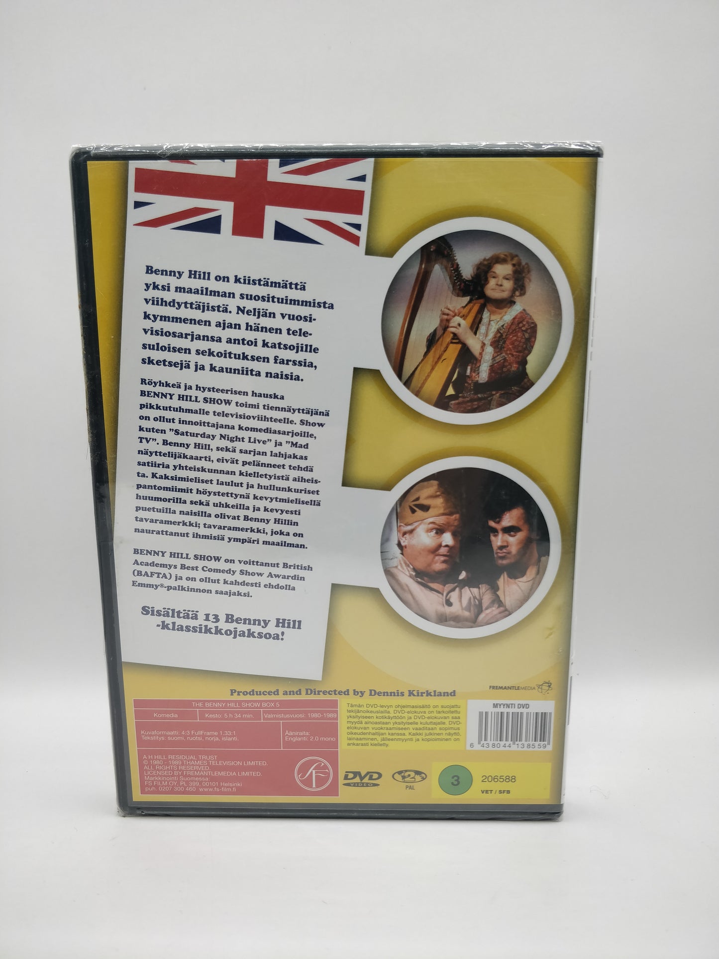 Benny Hill - Box 5 - 2DVD (In original plastic)