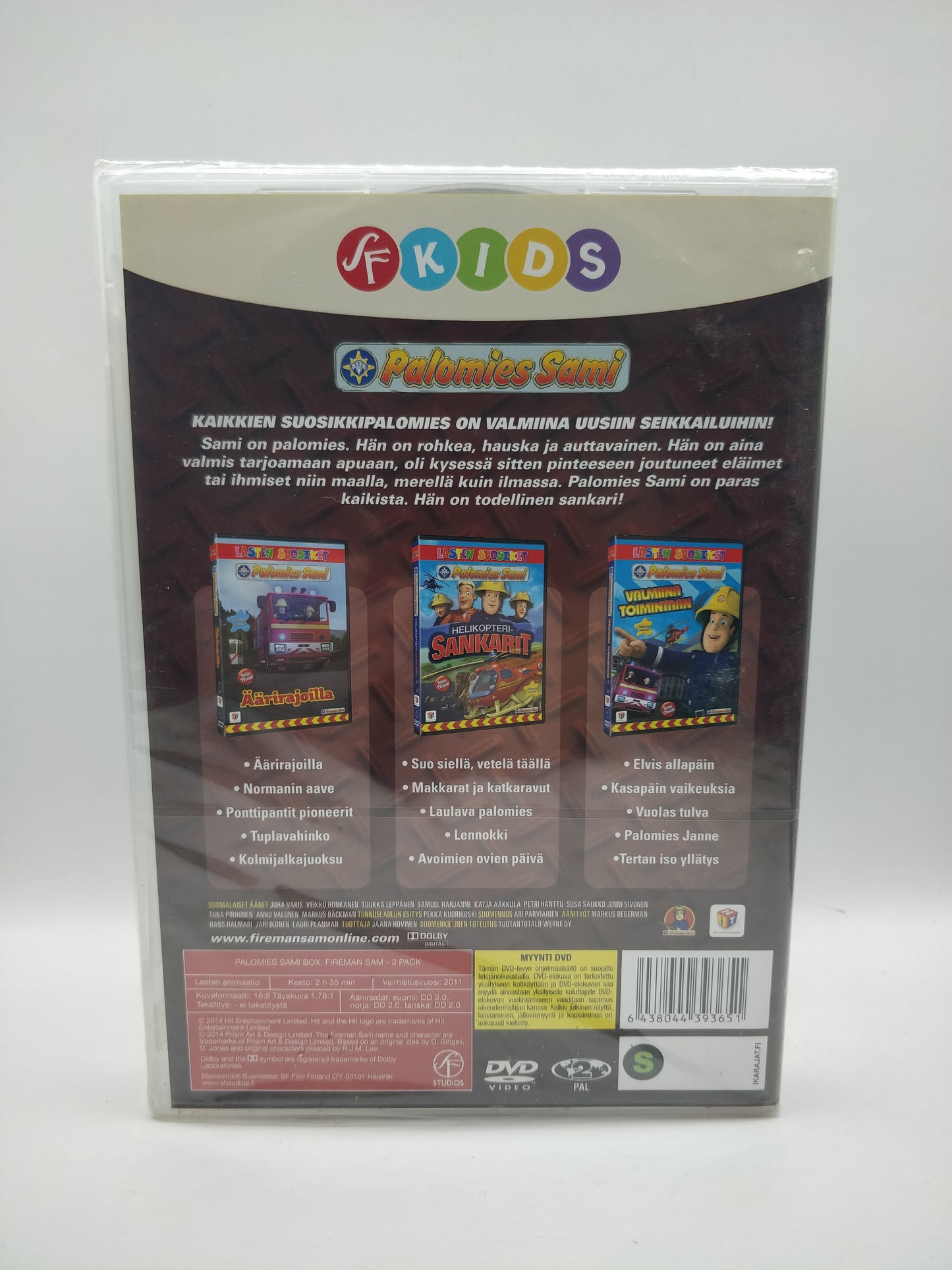 Palomies Sami 3DVD (Alkuperäisissä muoveissa)