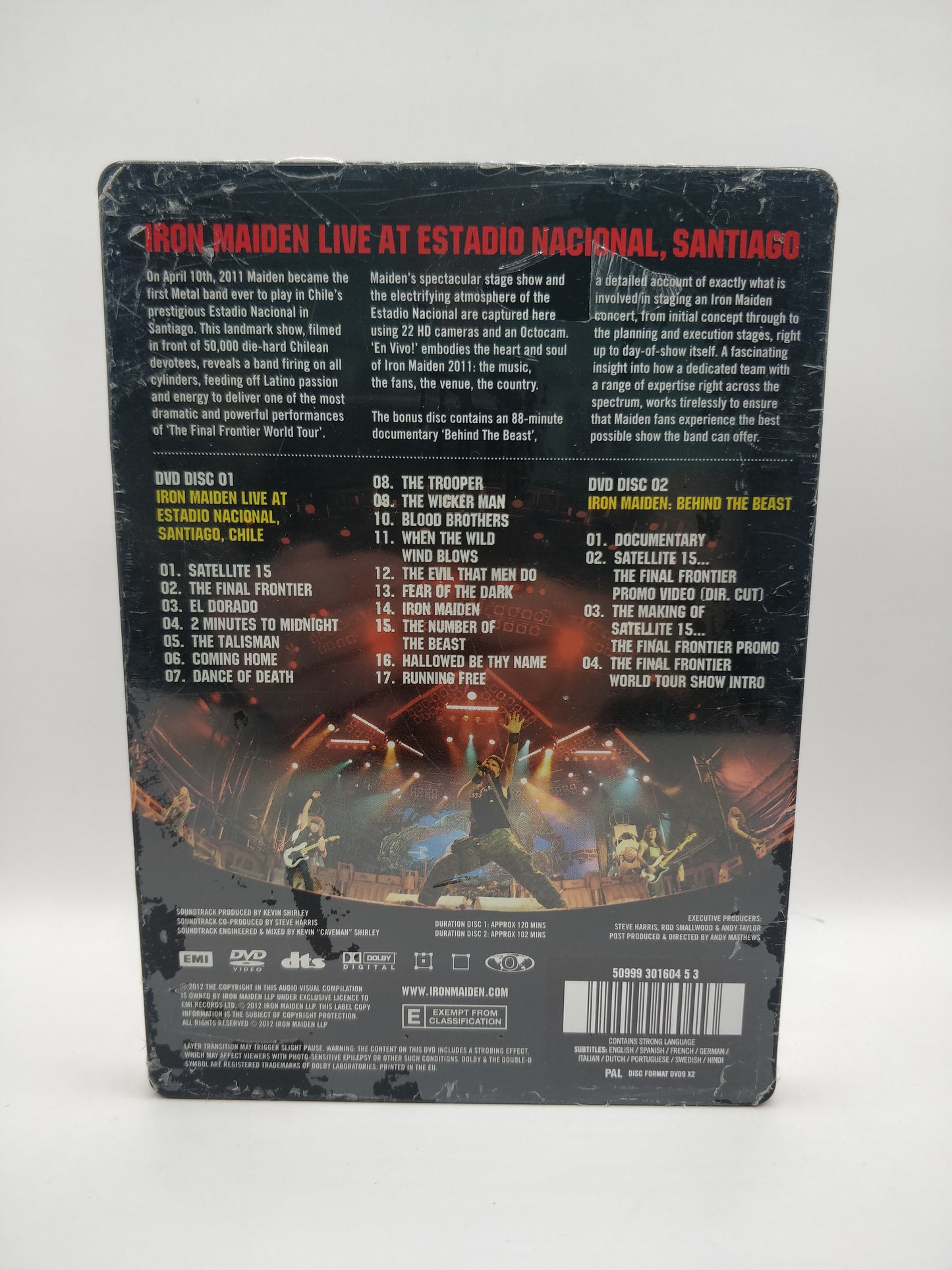 Iron Maiden - En Vivo! (Alkuperäisissä muoveissa)