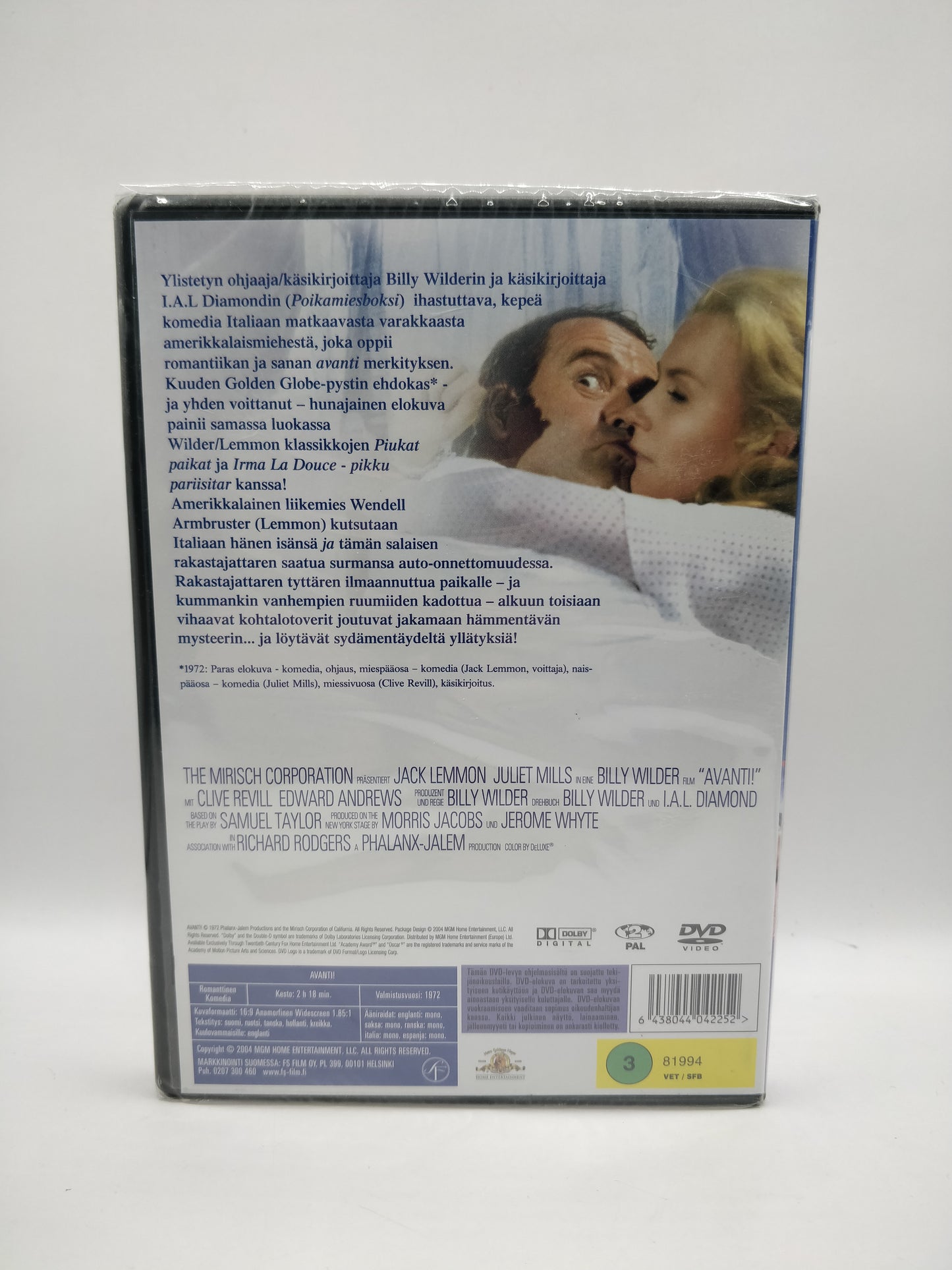 Avanti! (Alkuperäisissä muoveissa)