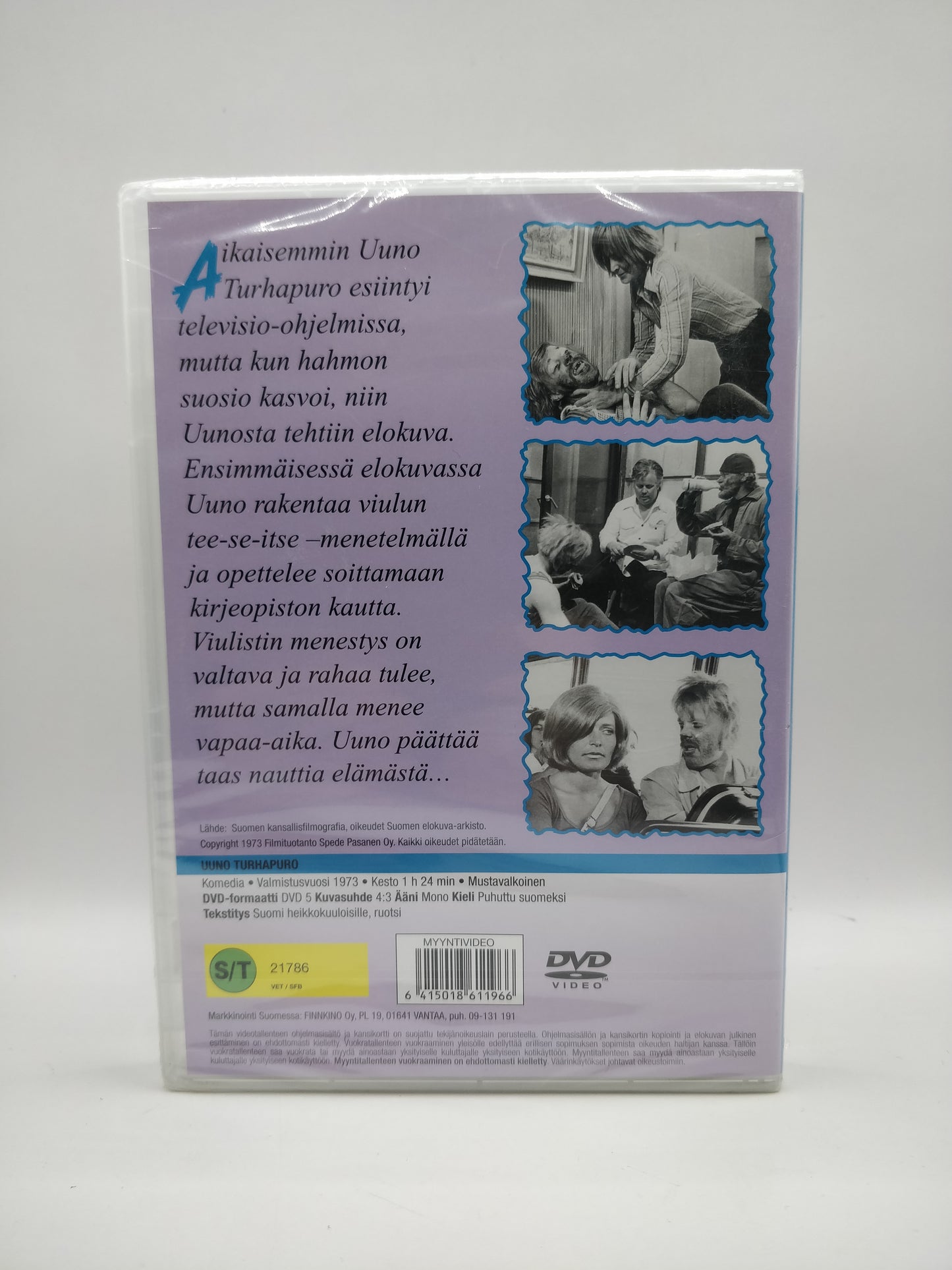 Vesa-Matti Loiri Marjatta Raita Spede Pasanen - Uuno Turhapuro (Alkuperäisissä muoveissa)