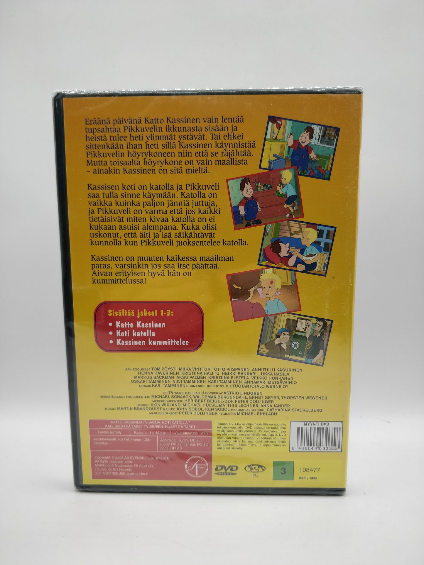 Astrid Lindgrenin, Katto Kassinen - Koti katolla (Alkuperäisissä muoveissa)