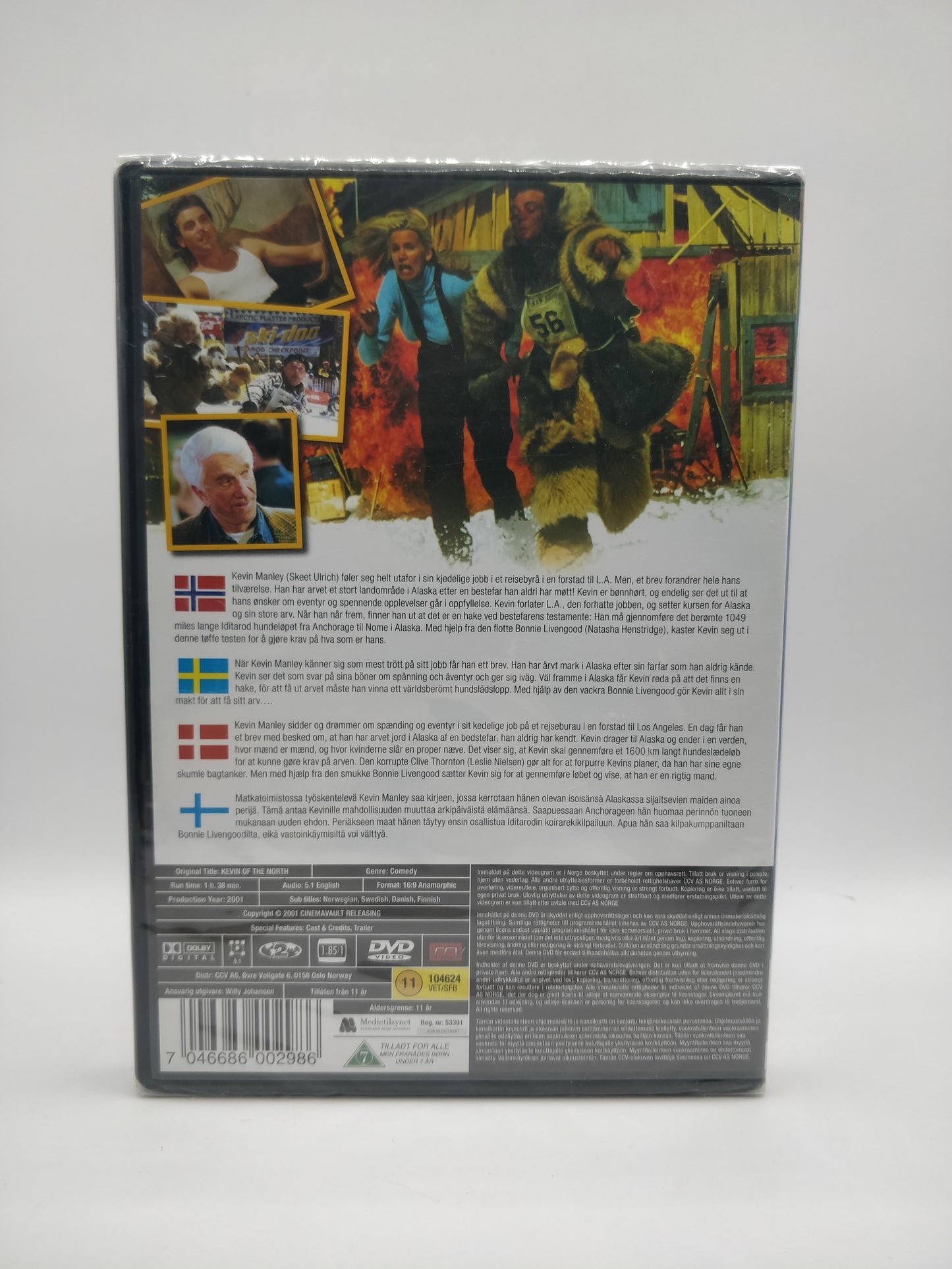 Kevin of the north (Alkuperäisissä muoveissa)