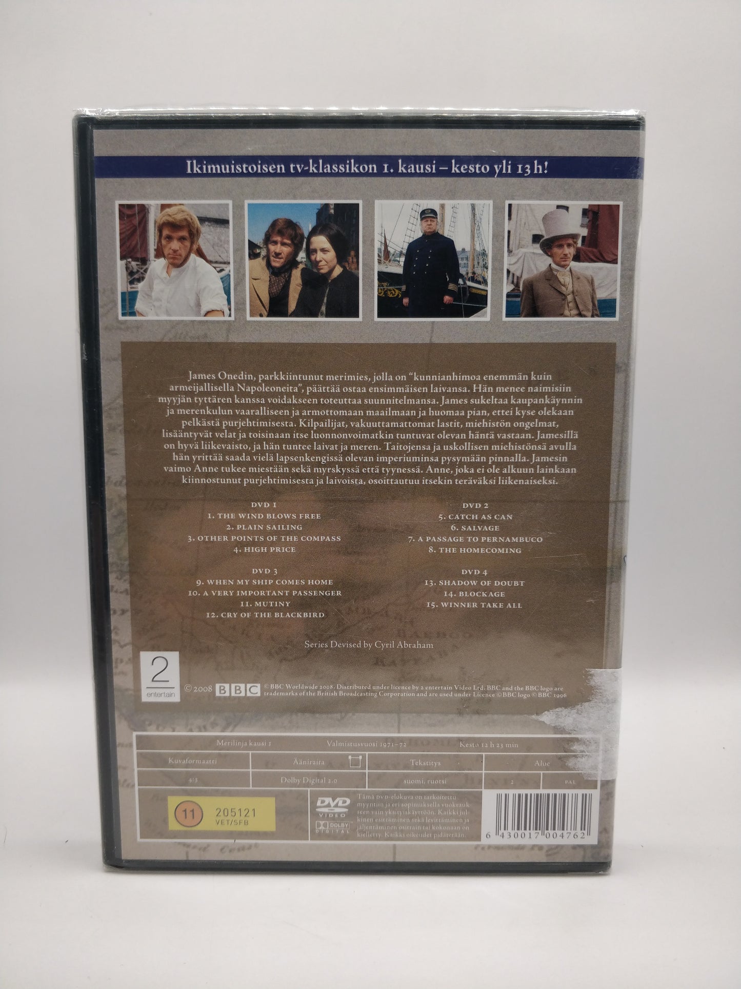 Merilinja - Kausi 1 (Alkuperäisissä muoveissa)