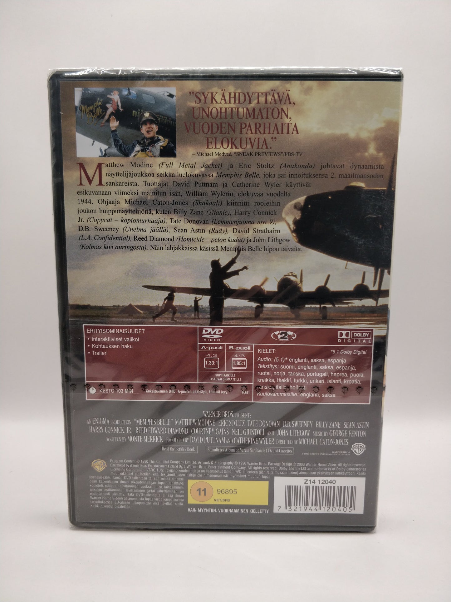 Memphis belle (Alkuperäisissä muoveissa)