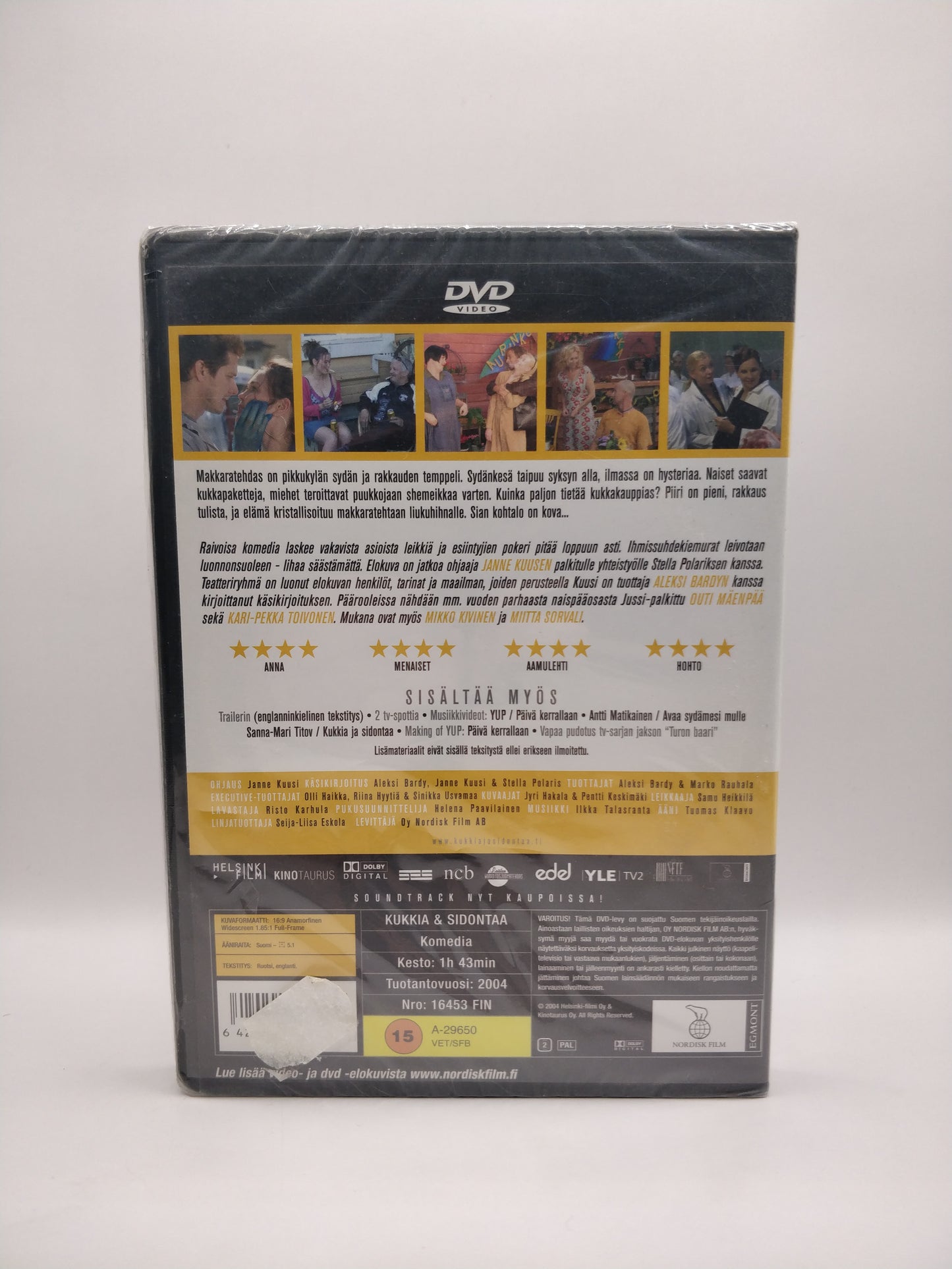 Kukkia ja sidontaa (Alkuperäisissä muoveissa)