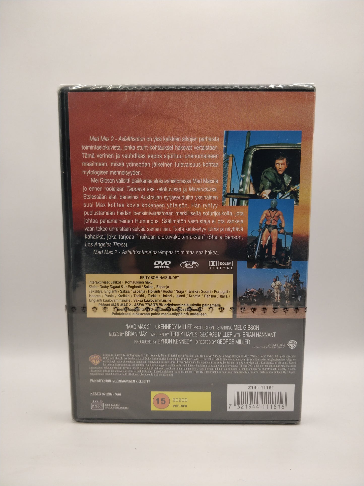 Mad Max 2 - Asfalttisoturi (Alkuperäisissä muoveissa)