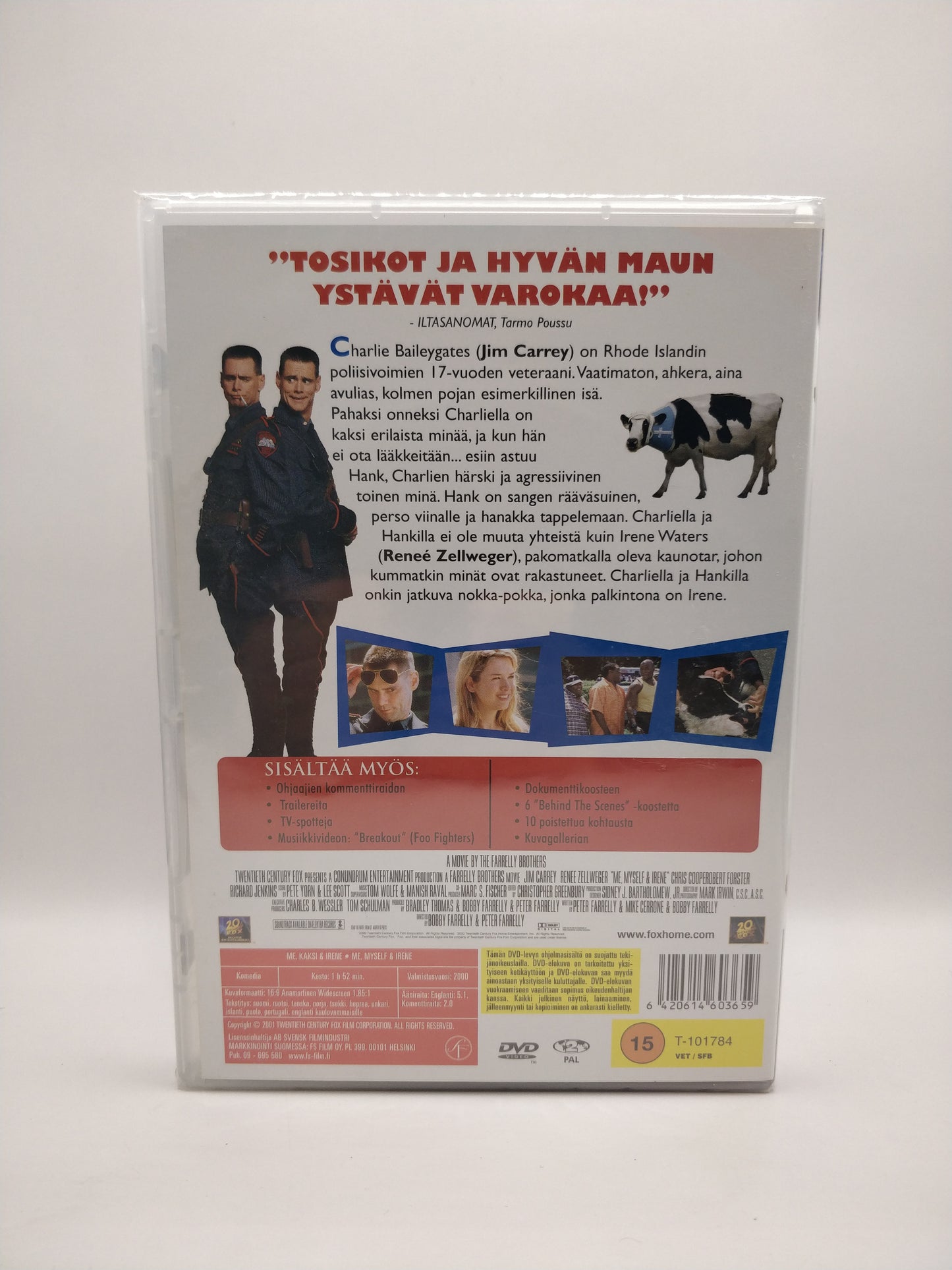 Me, Kaksi ja Irene (Alkuperäisissä muoveissa)