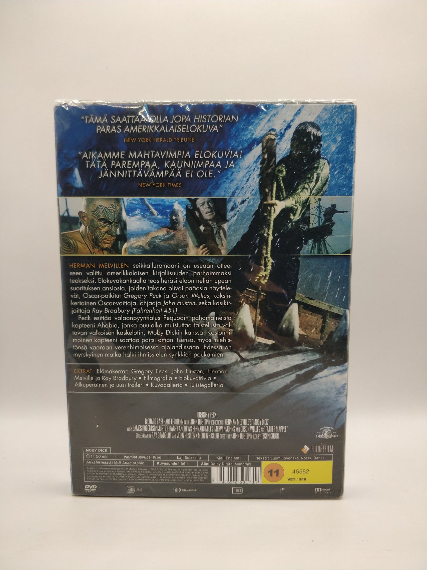 Moby Dick - Valkoinen valas (Alkuperäisissä muoveissa)