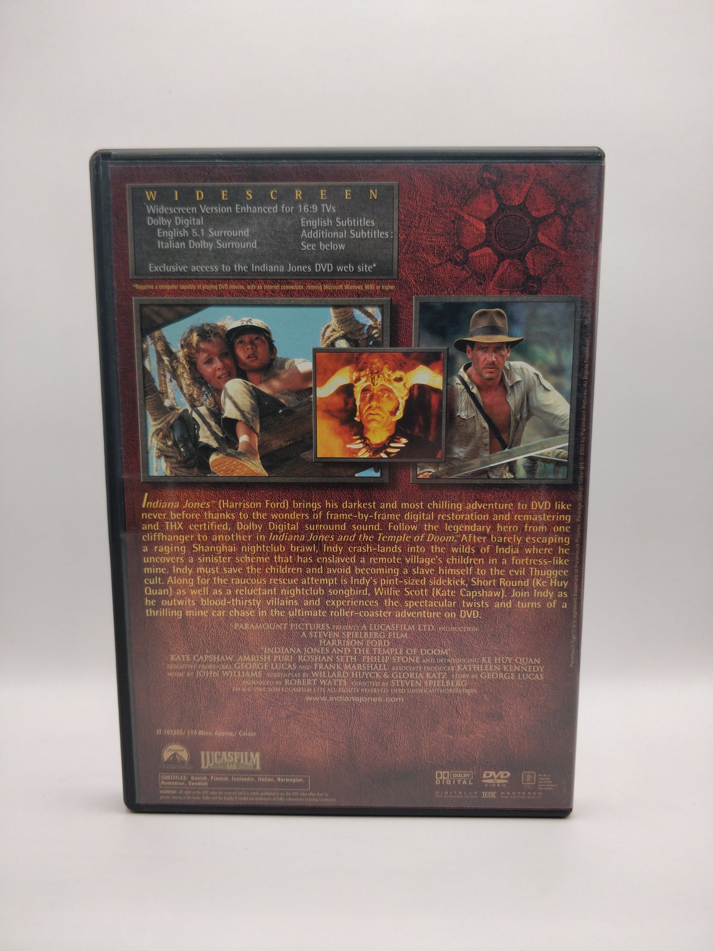 Indiana Jones - And the temple of doom (Second Hand)