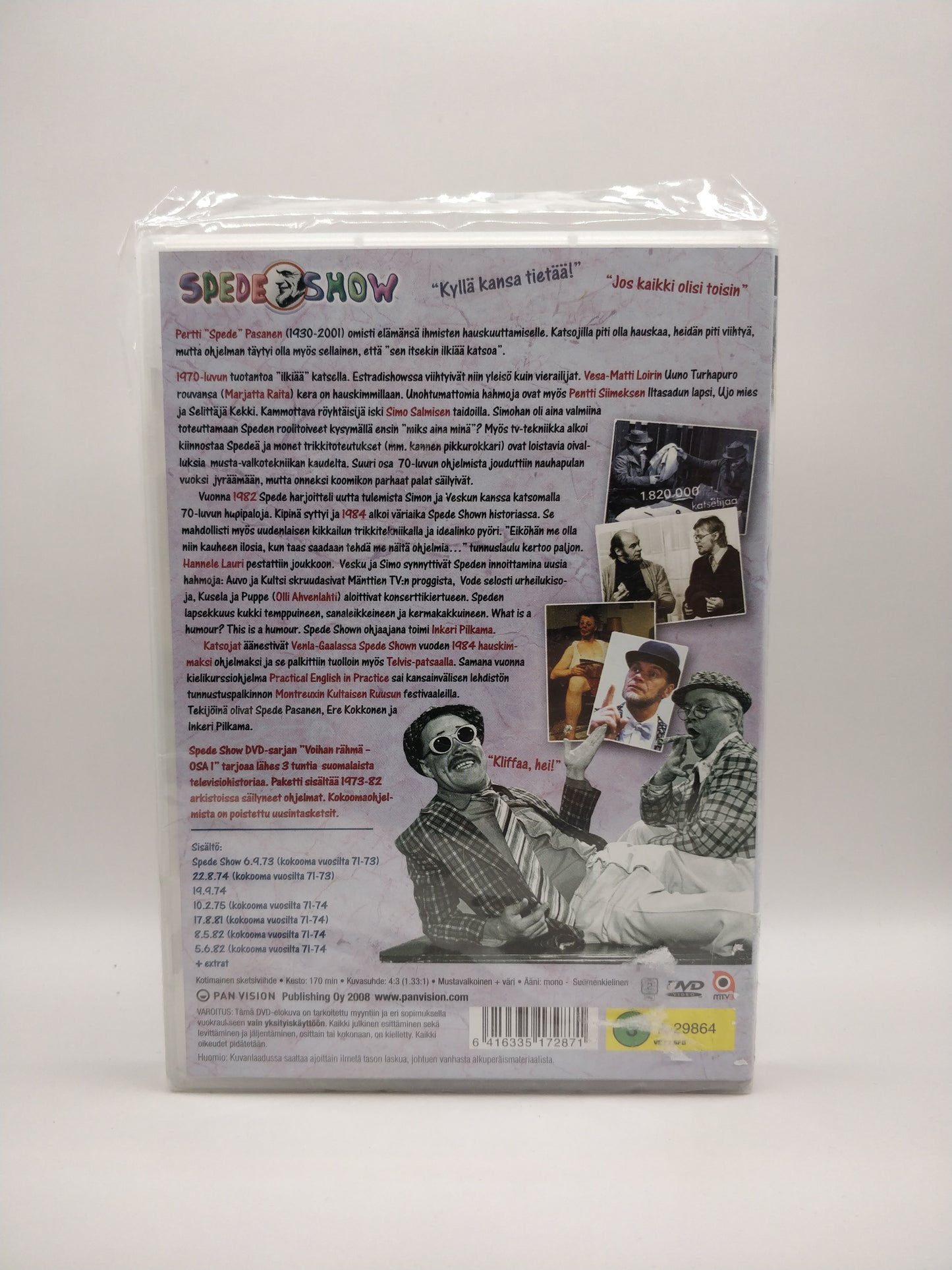 Spede Show - Voihan rähmä Osa 1 (Alkuperäisissä muoveissa)