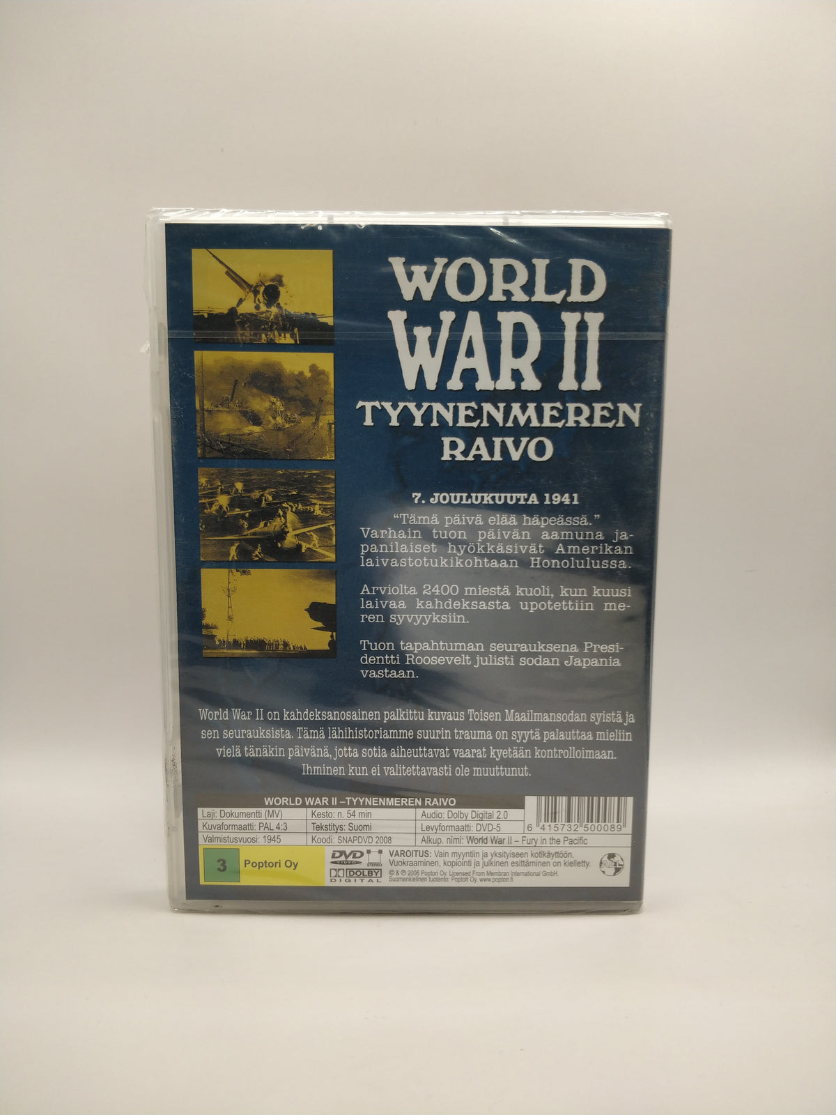 World War II: Tyynenmeren raivo / Pacific Fury (Alkuperäisissä muoveissa)