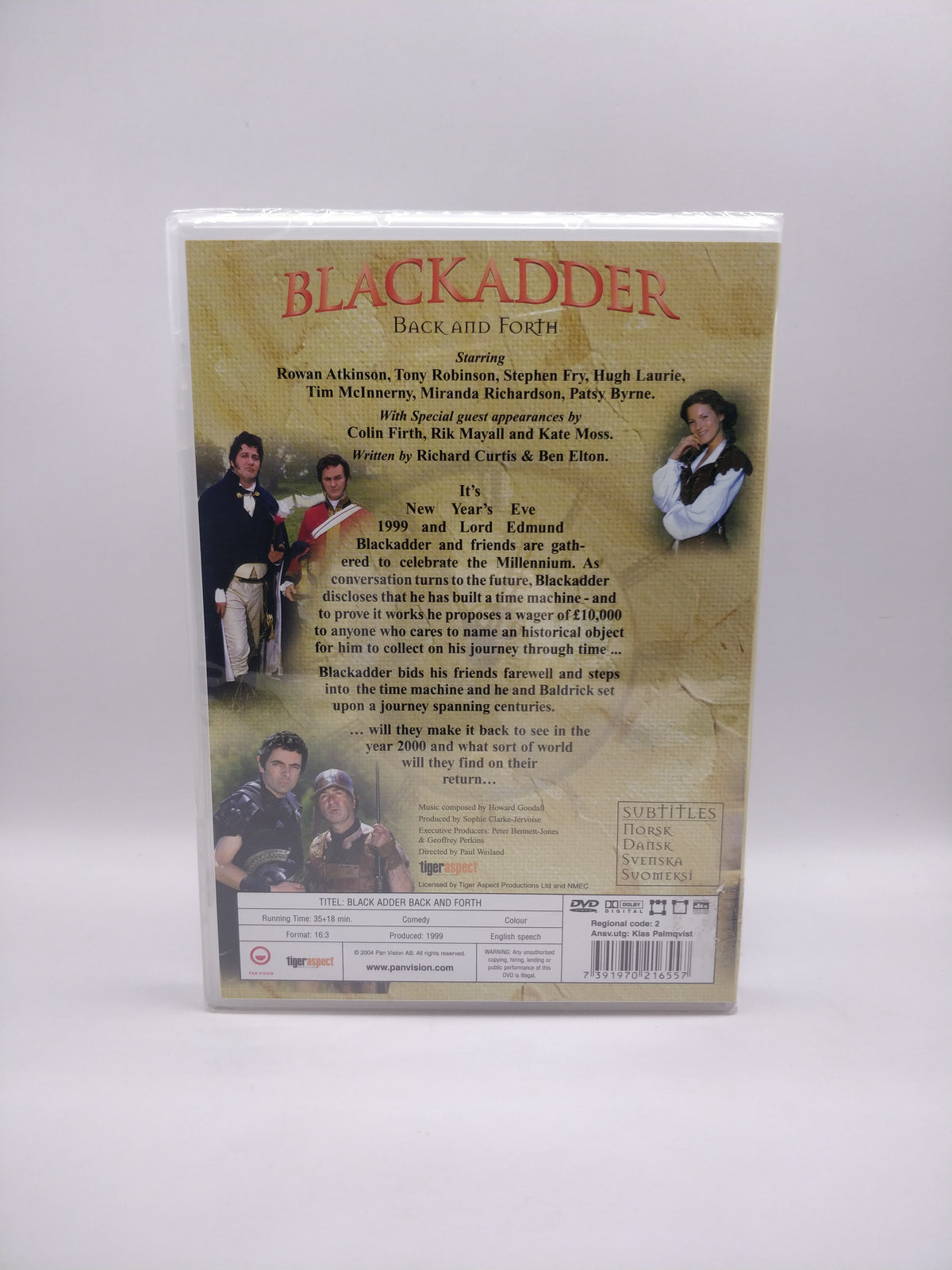 Blackadder: Back & Forth / Musta Kyy – Eestaas (Alkuperäisissä muoveissa)