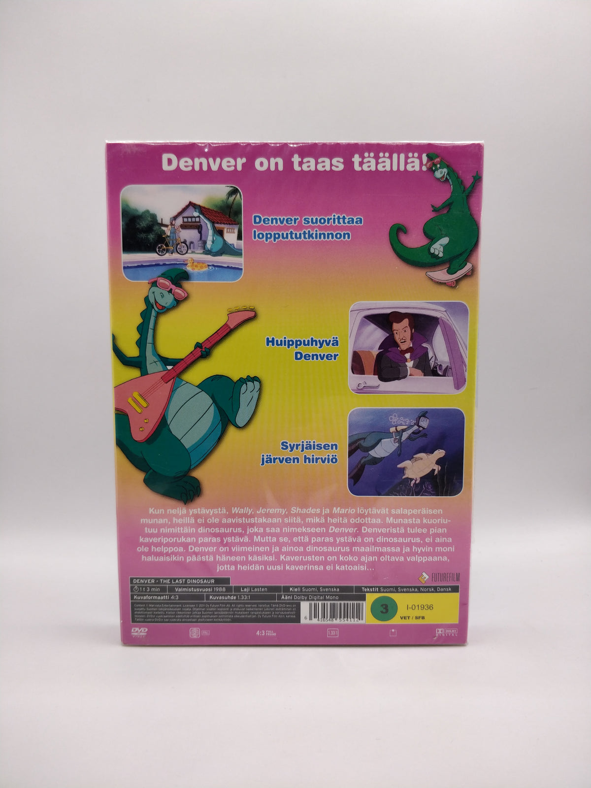 Denver – Viimeinen dinosaurus / Denver, the Last Dinosaur (Alkuperäisissä muoveissa)