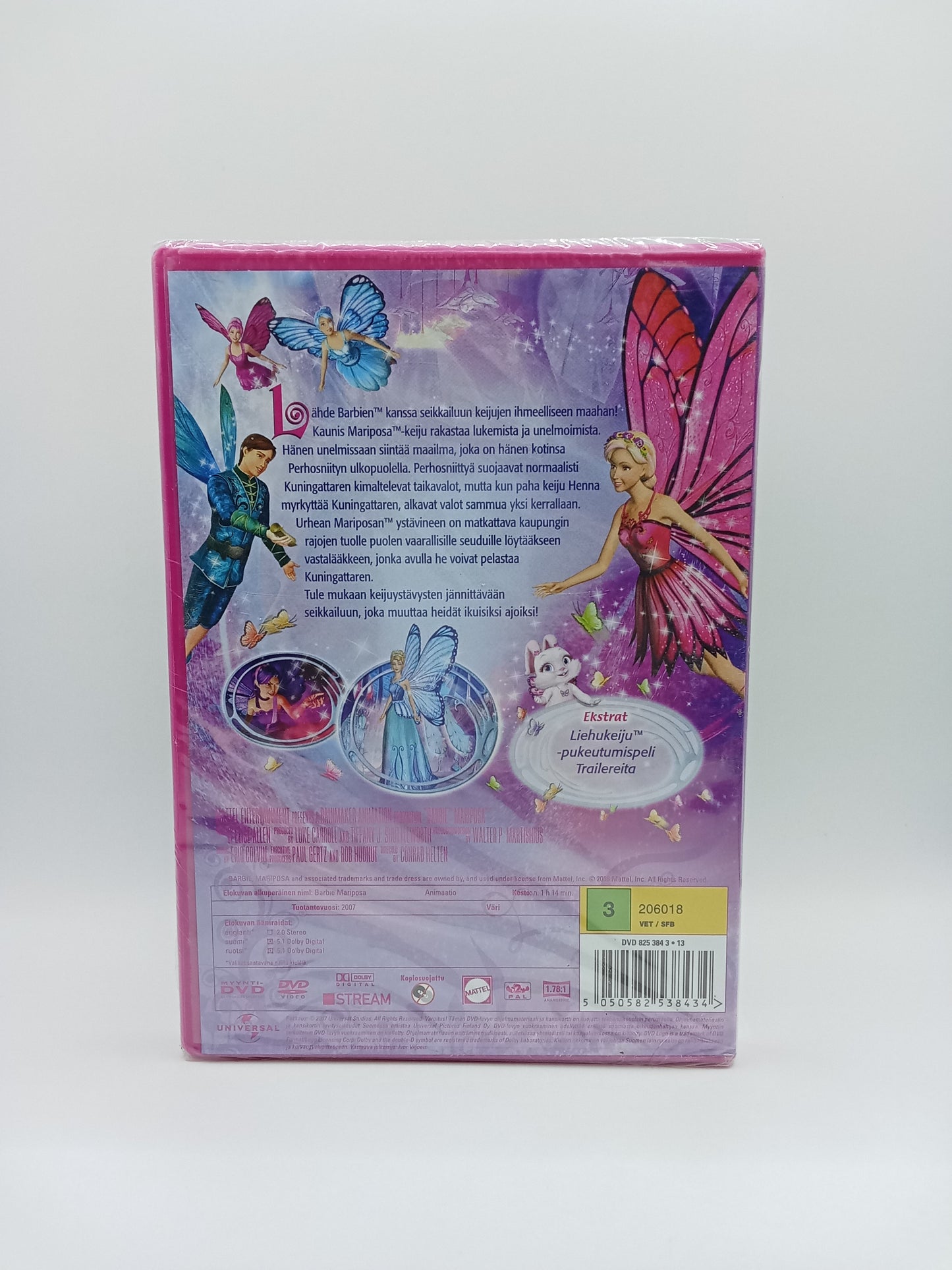 Barbie - Mariposa ja hänen perhoskeiju-ystävänsä (Alkuperäisissä muoveissa)