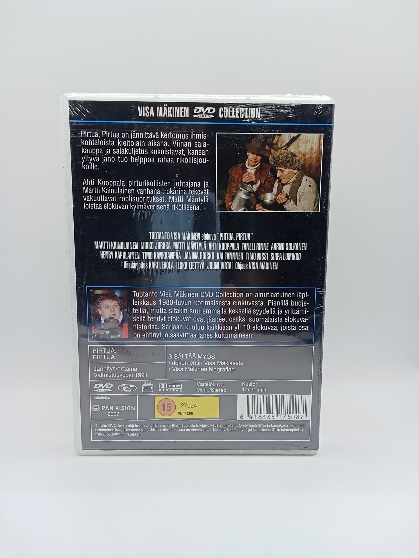 Pirtua Pirtua (Alkuperäisissä muoveissa)