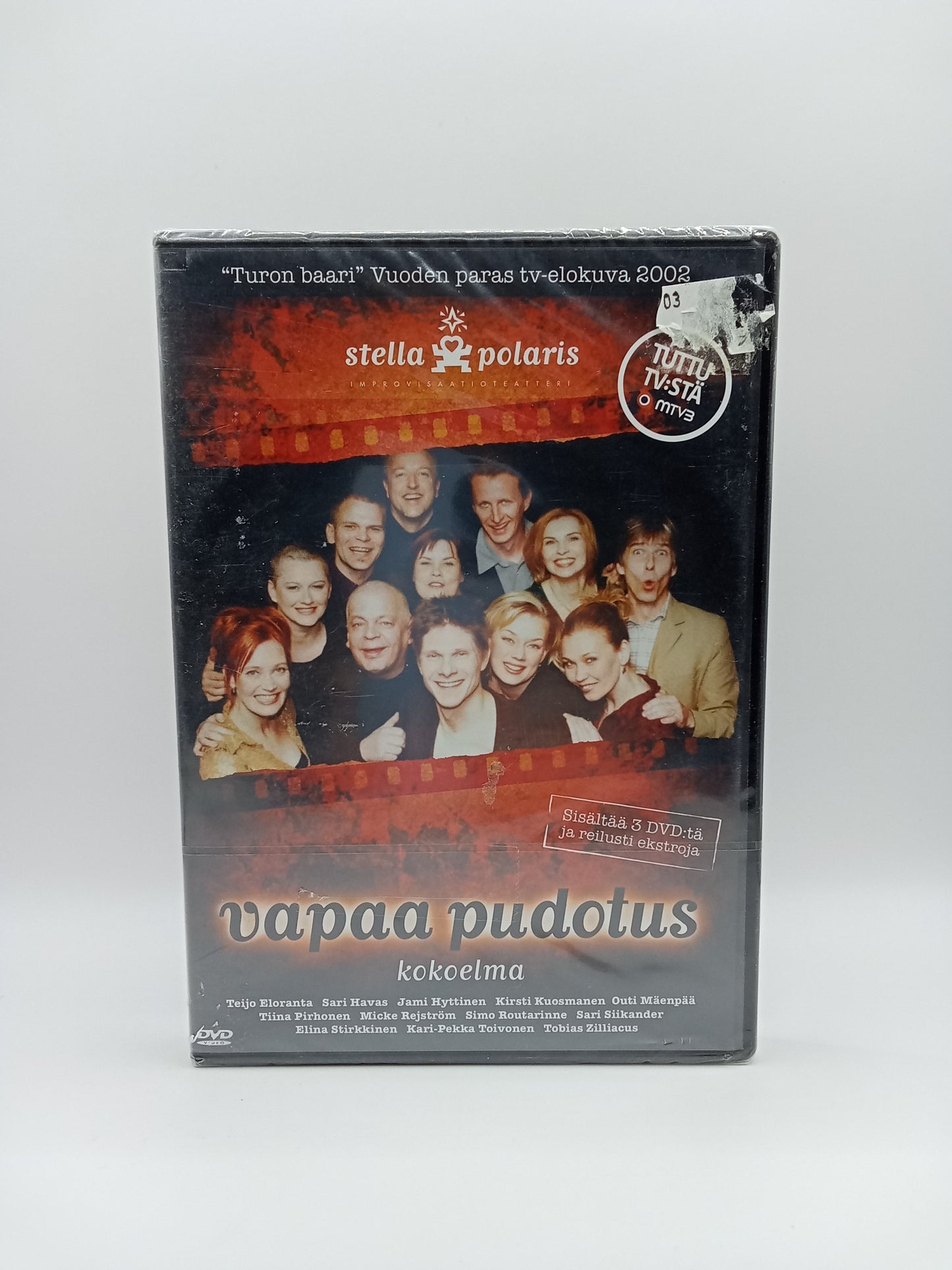 Vapaa pudotus - Kokoelma 3DVD (Alkuperäisissä muoveissa)