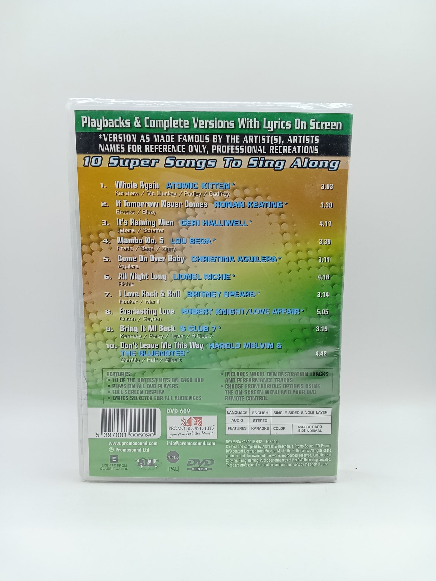 Mega Karaoke Hits (Alkuperäisissä muoveissa)