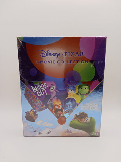 Disney Pixar - 3-Movie Collection Blu-ray (Alkuperäisissä muoveissa)