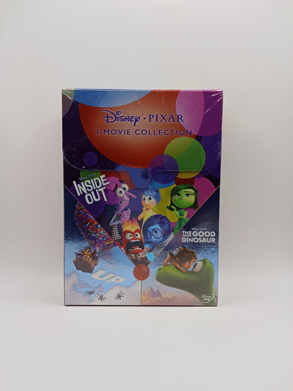 Disney Pixar - 3-Movie Collection DVD (Alkuperäisissä muoveissa)