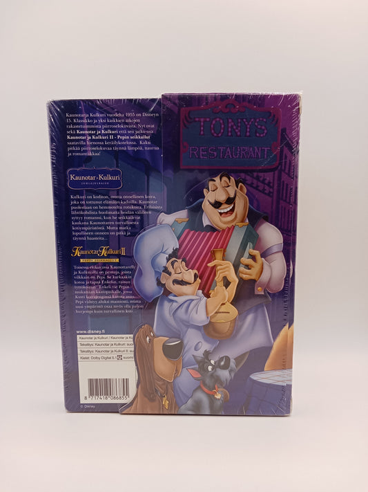 Kaunotar ja kulkuri & Kaunotar ja kulkuri 2 (Alkuperäisissä muoveissa)